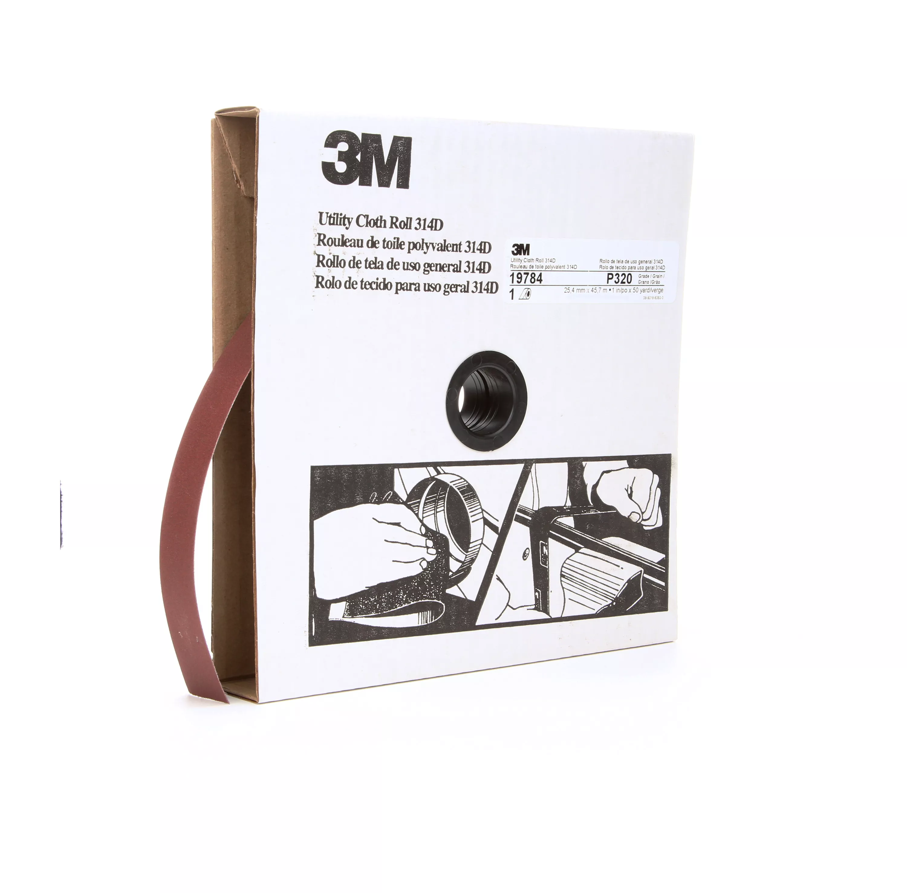 SKU 7000118506 | 3M™ Utility Cloth Roll 314D