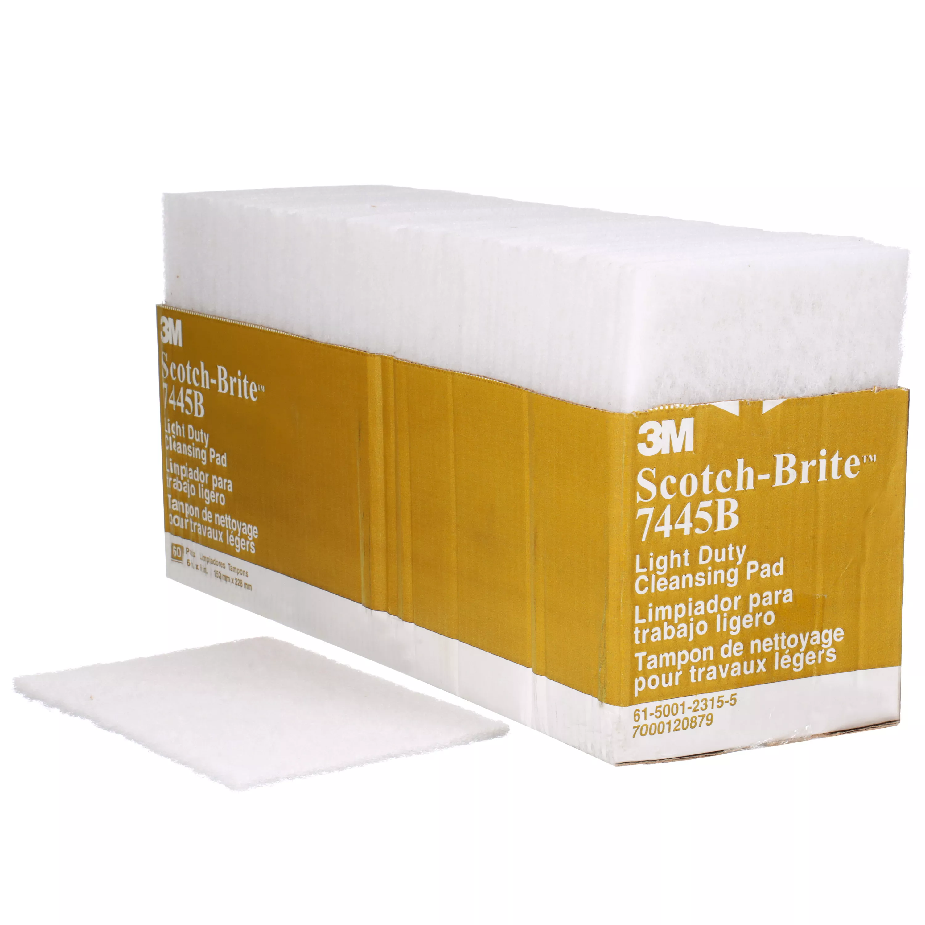 SKU 7000120879 | Scotch-Brite™ Light Cleansing Hand Pad 7445B