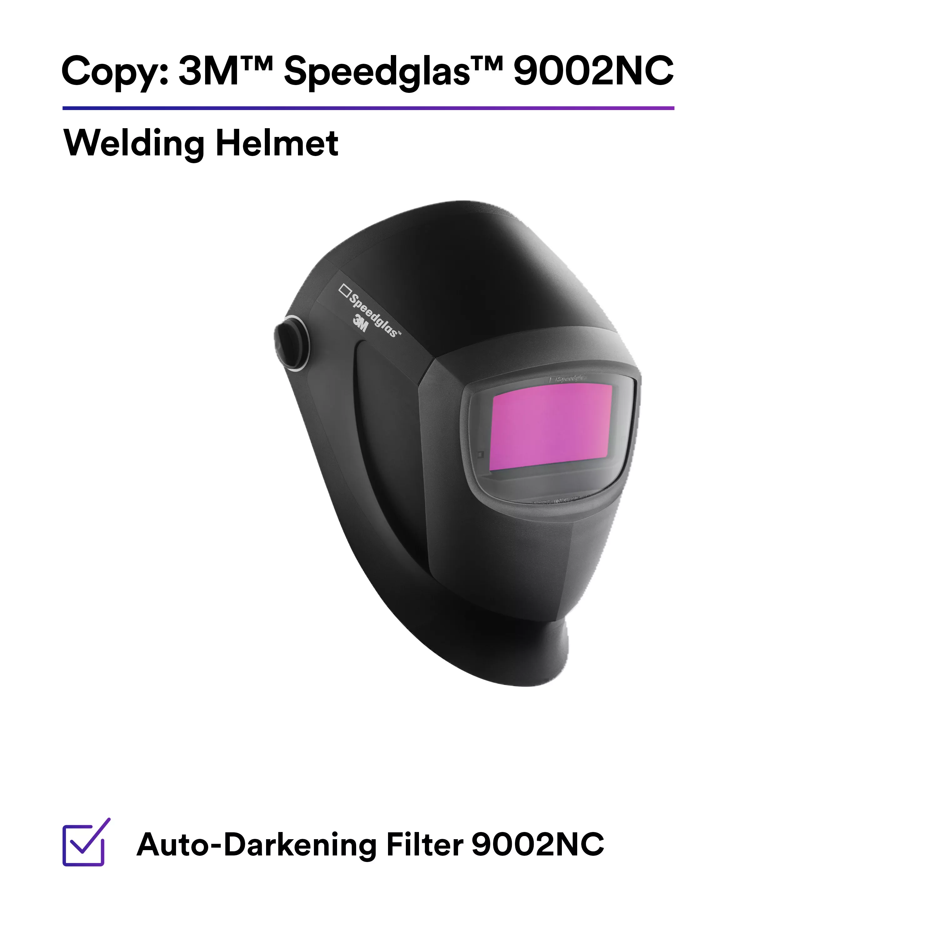 UPC 00051131276079 | 3M™ Speedglas™ Welding Helmet 9002NC 04-0100-20NC