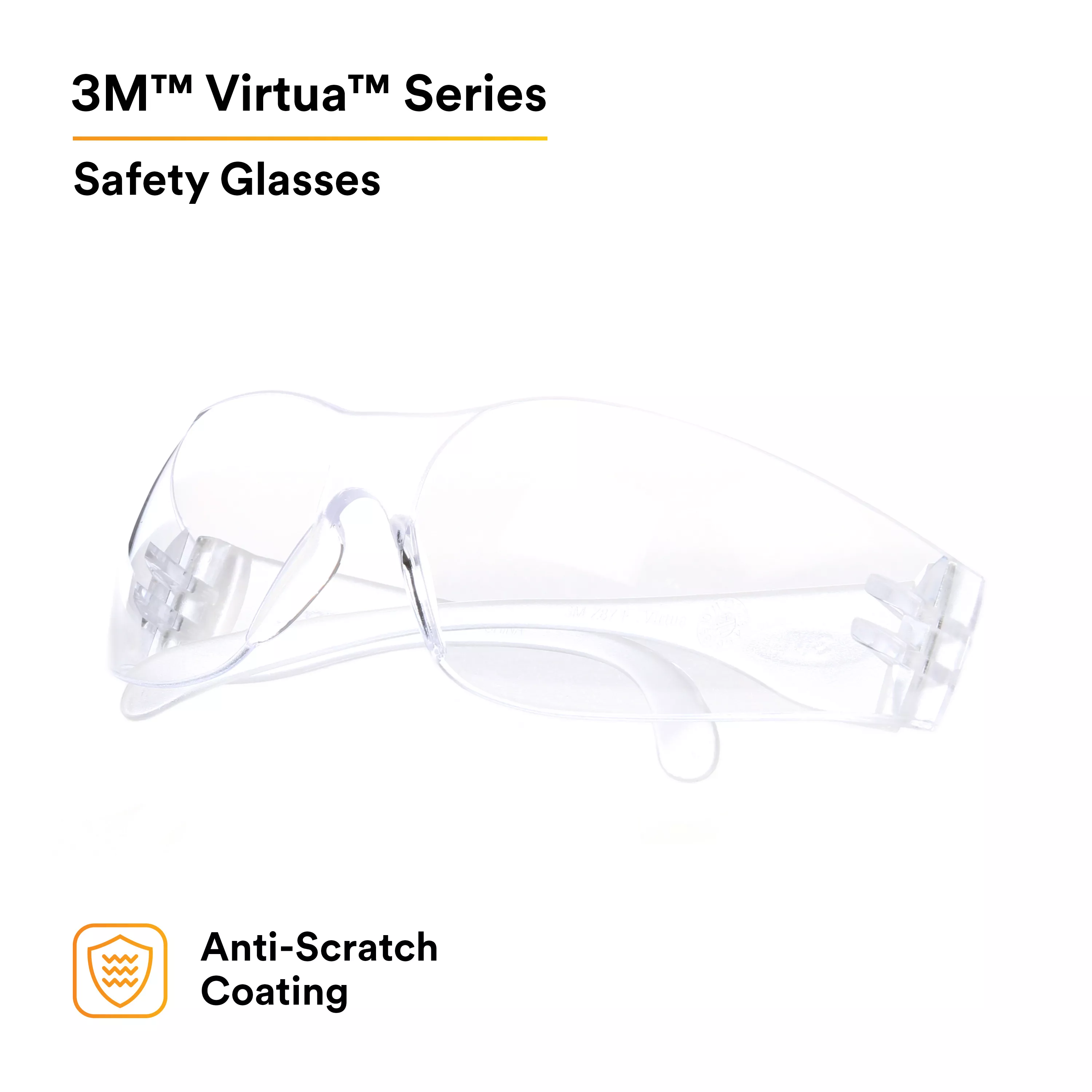 UPC 10078371620995 | 3M™ Virtua™ Protective Eyewear 11326-00000-20 Clear Temples Clear Hard Coat Lens