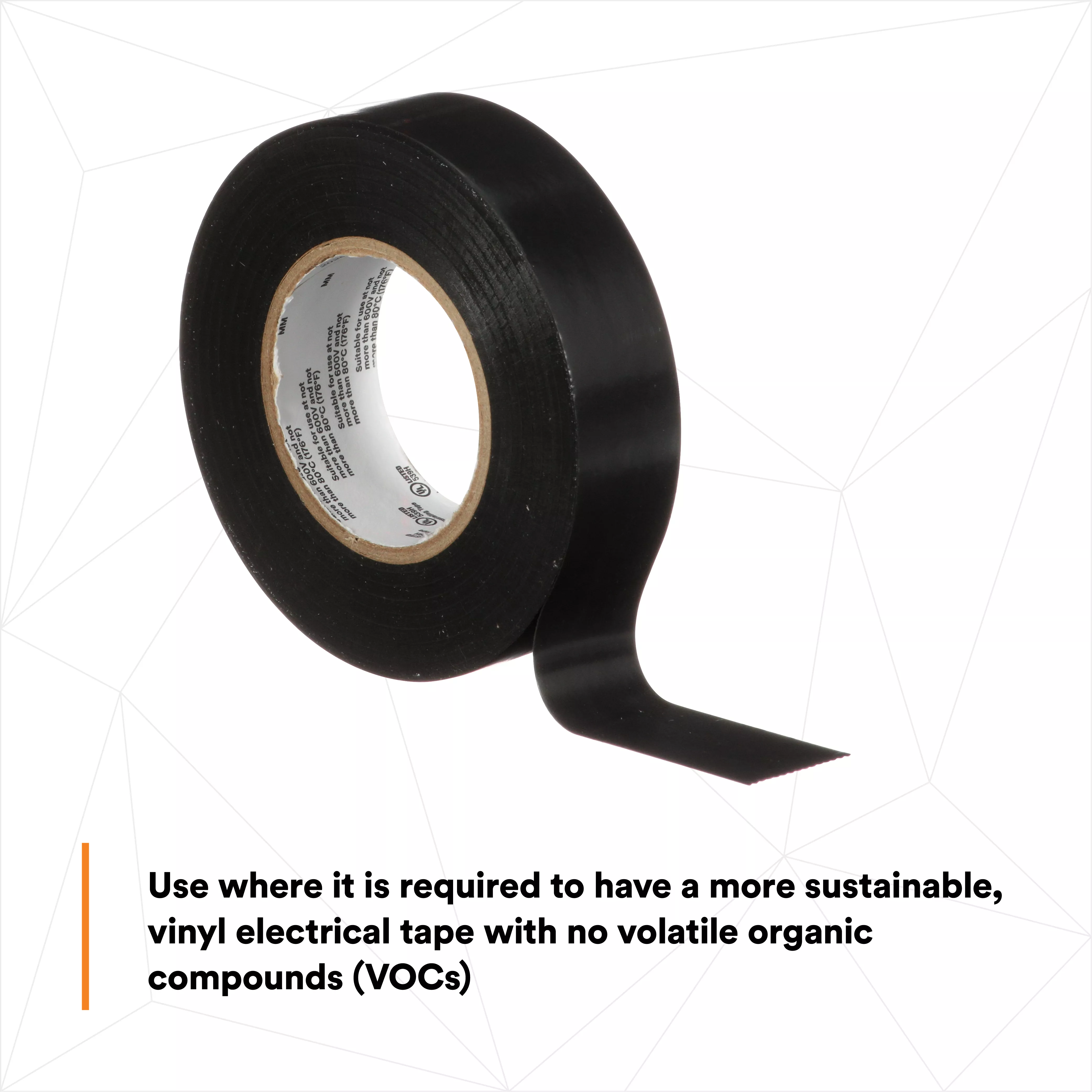 SKU 7100169254 | 3M™ Temflex™ Vinyl Electrical Tape 165