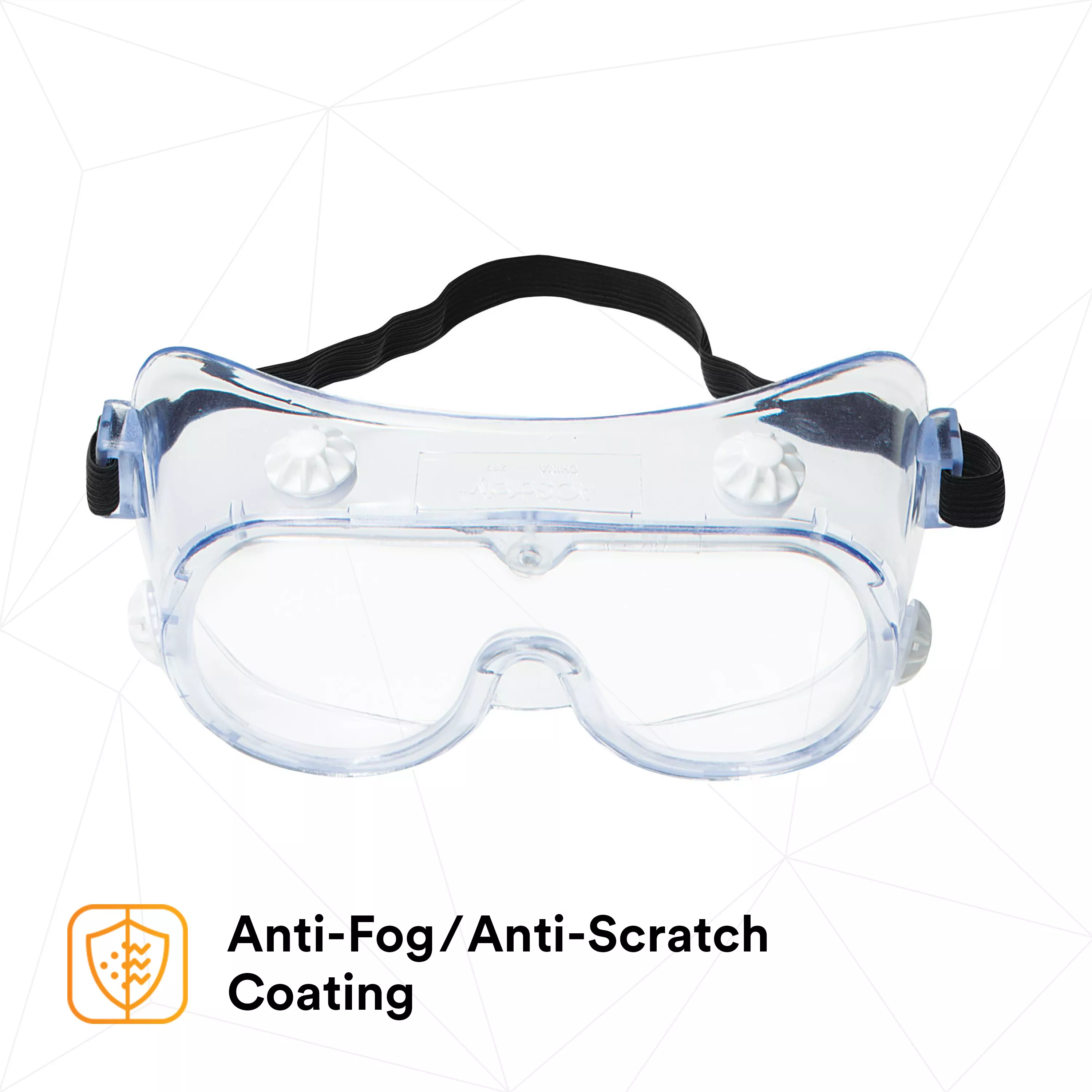 SKU 7000002378 | 3M™ 334 Splash Safety Goggles Anti-Fog 40661-00000-10