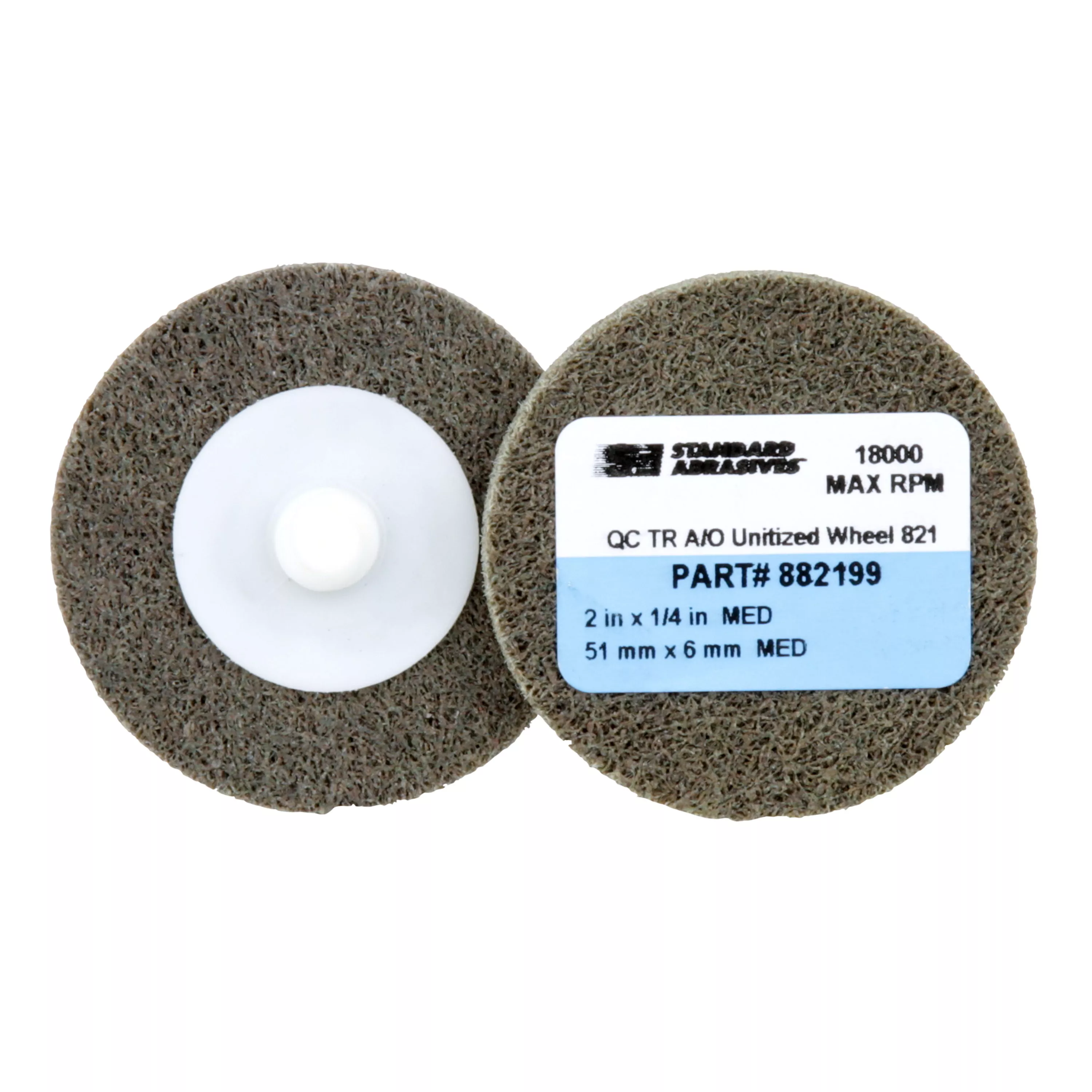 SKU 7000122037 | Standard Abrasives™ Quick Change TR A/O Unitized Wheel 882199