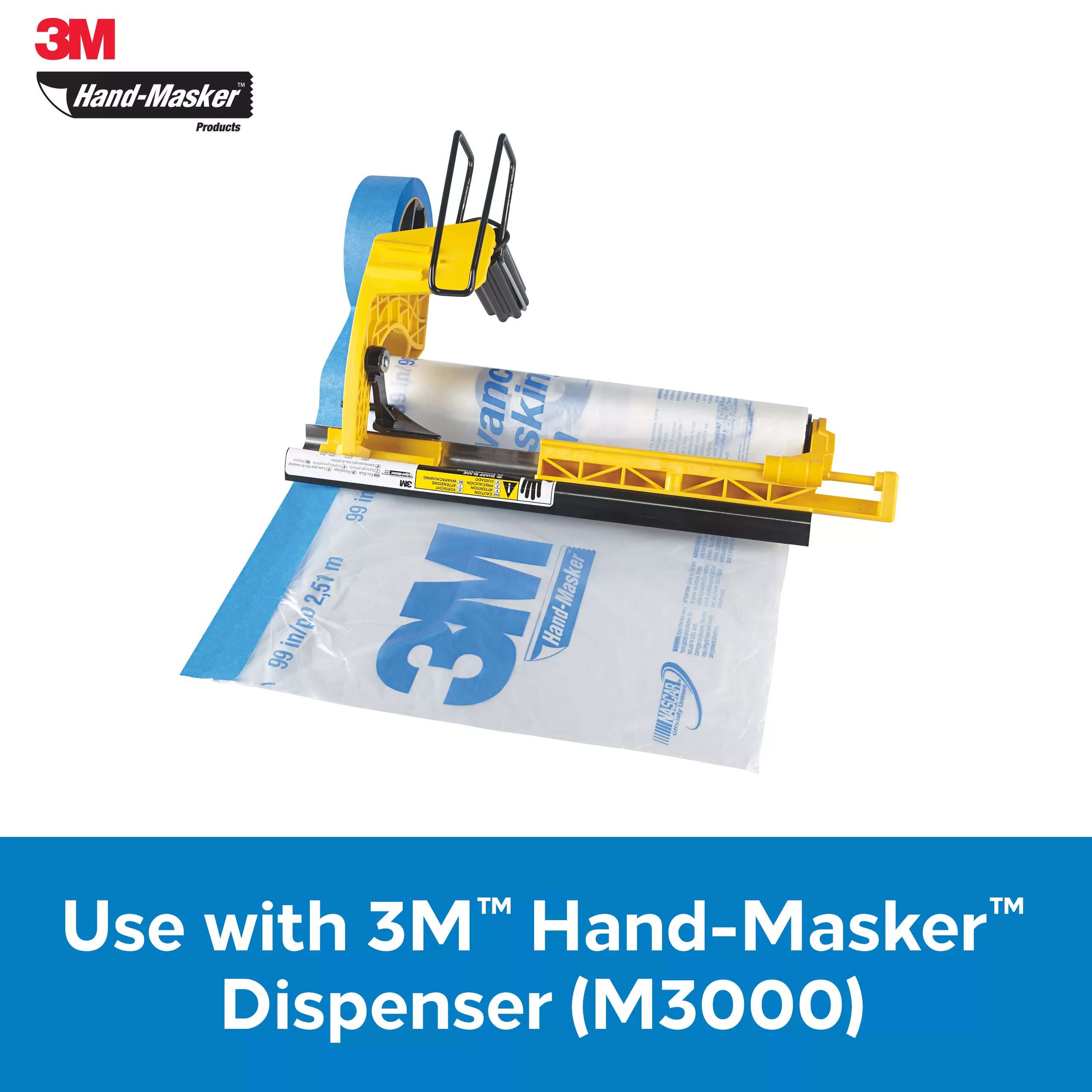 SKU 7100066366 | 3M™ Hand-Masker™ Contractor's Plastic CP9