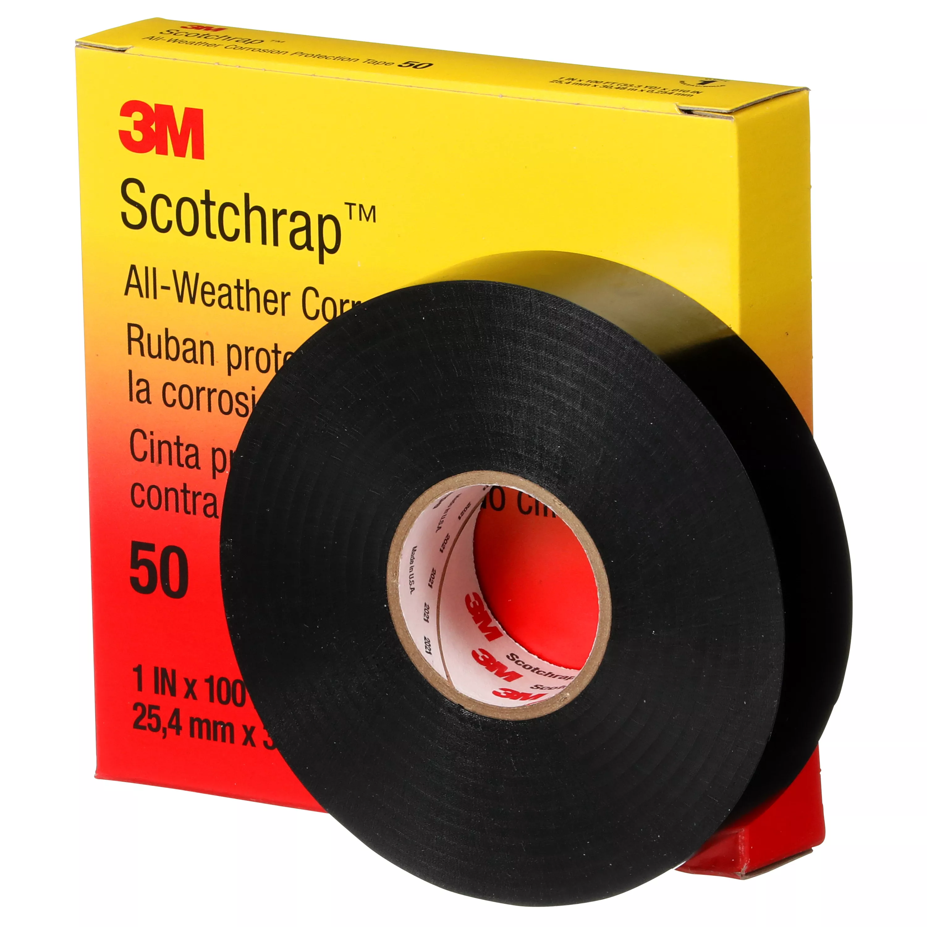 SKU 7000057501 | 3M™ Scotchrap™ Vinyl Corrosion Protection Tape 50