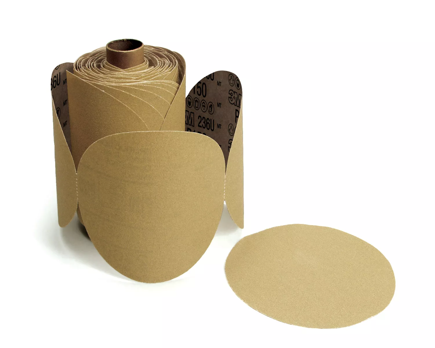 SKU 7000119737 | 3M™ Stikit™ Gold Paper Disc 216U