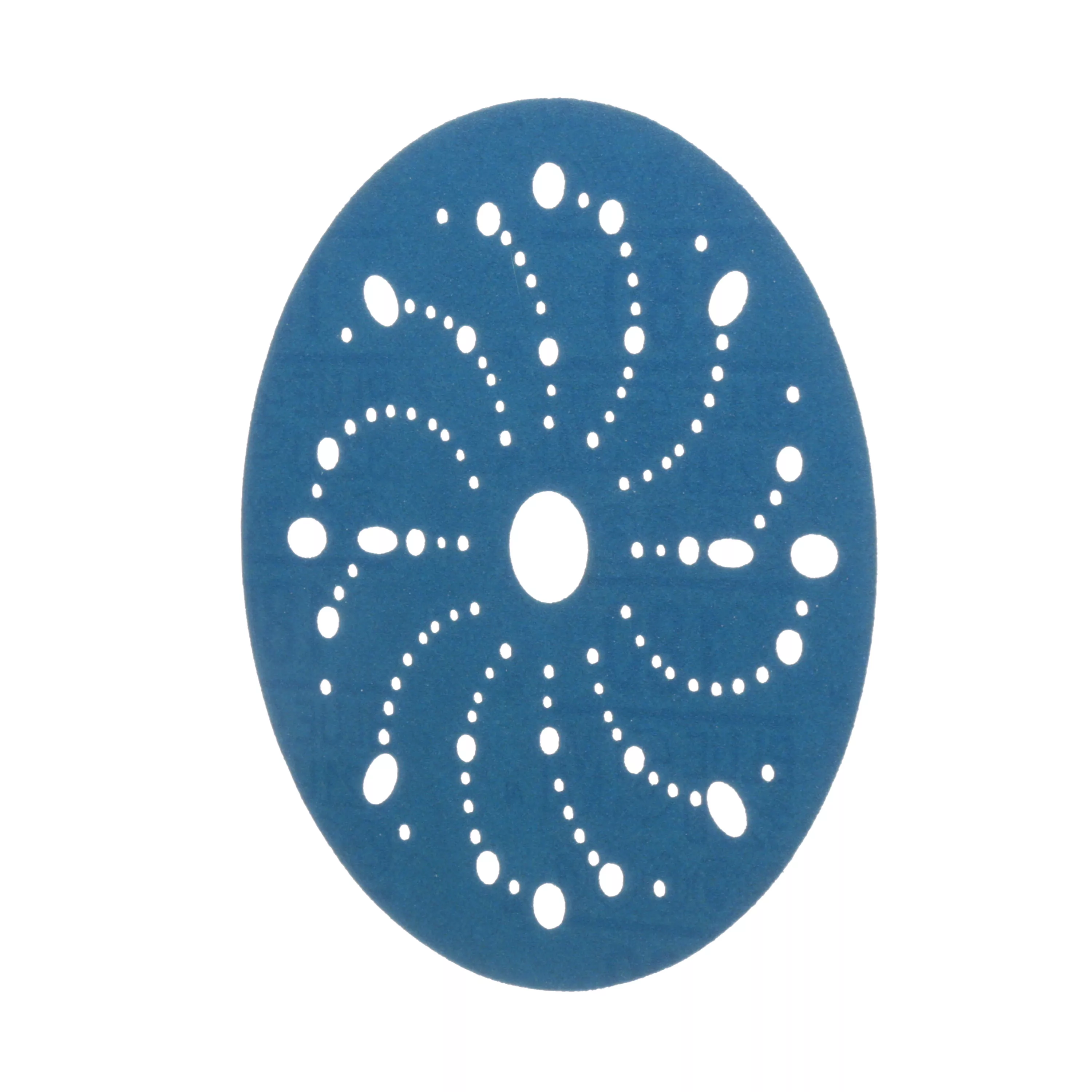 SKU 7100091094 | 3M™ Hookit™ Blue Abrasive Disc 321U Multi-hole