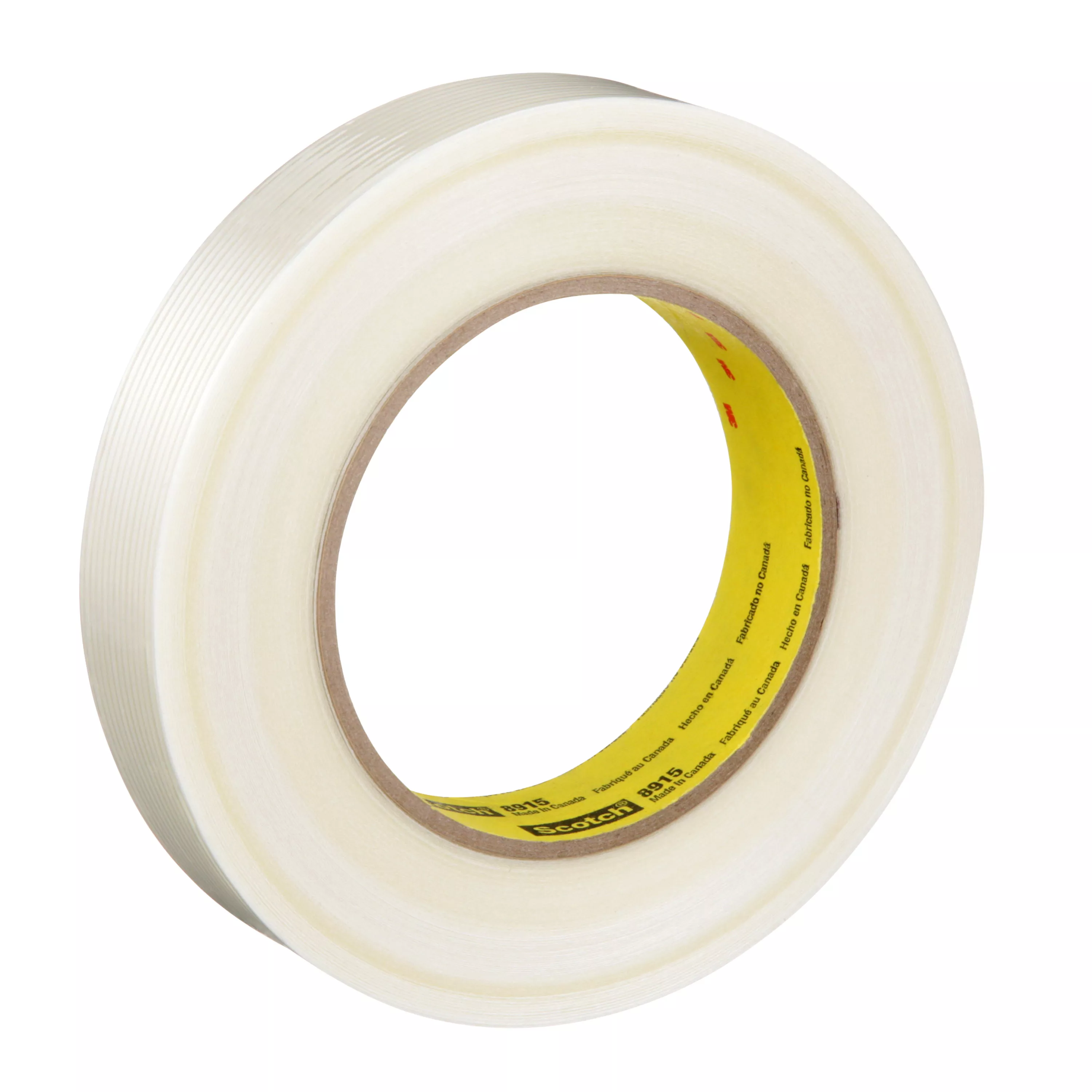 Scotch® Filament Tape Clean Removal 8915, 18 mm x 55 m, 6 mil, 48
Roll/Case