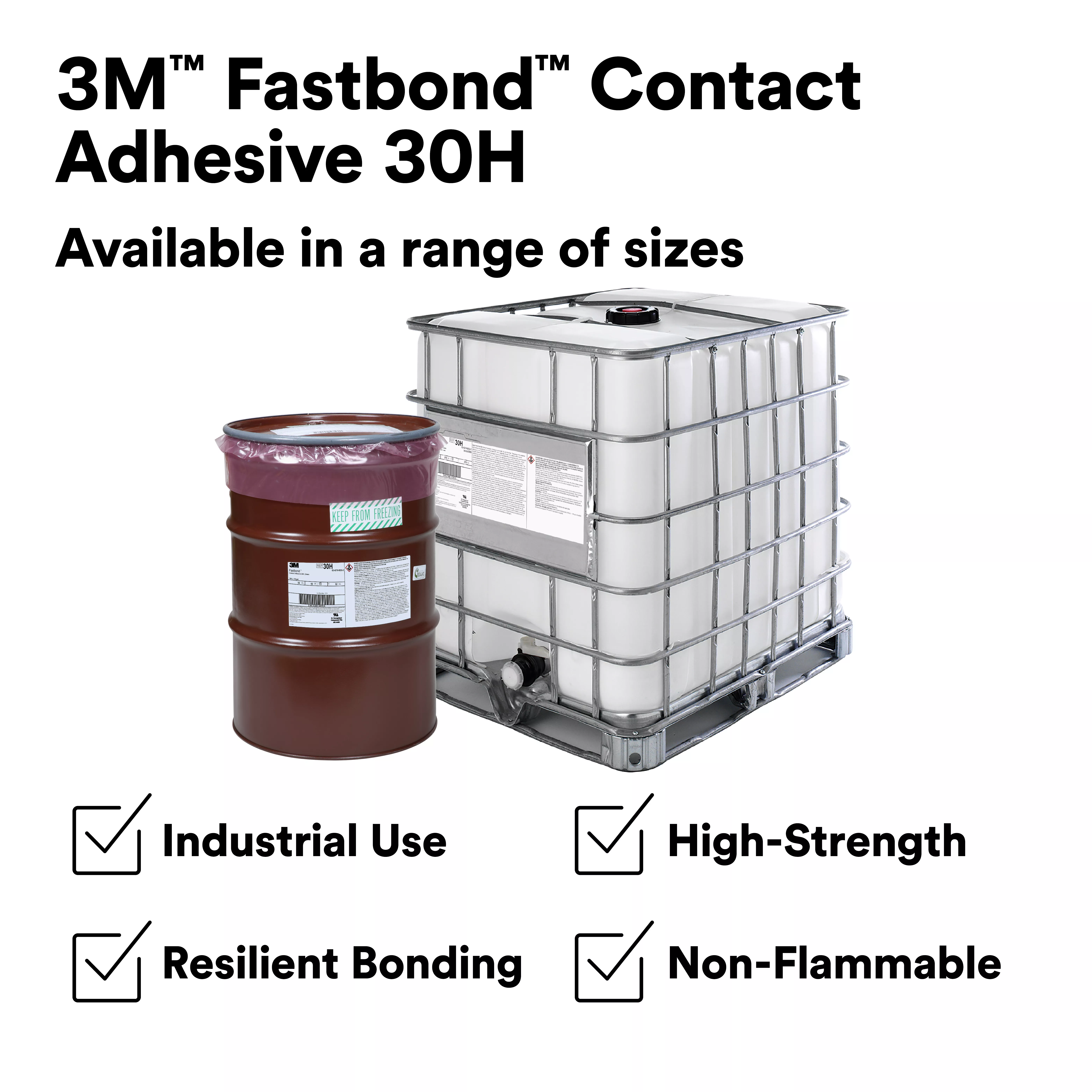 Product Number 30H | 3M™ Low Mist Contact Adhesive