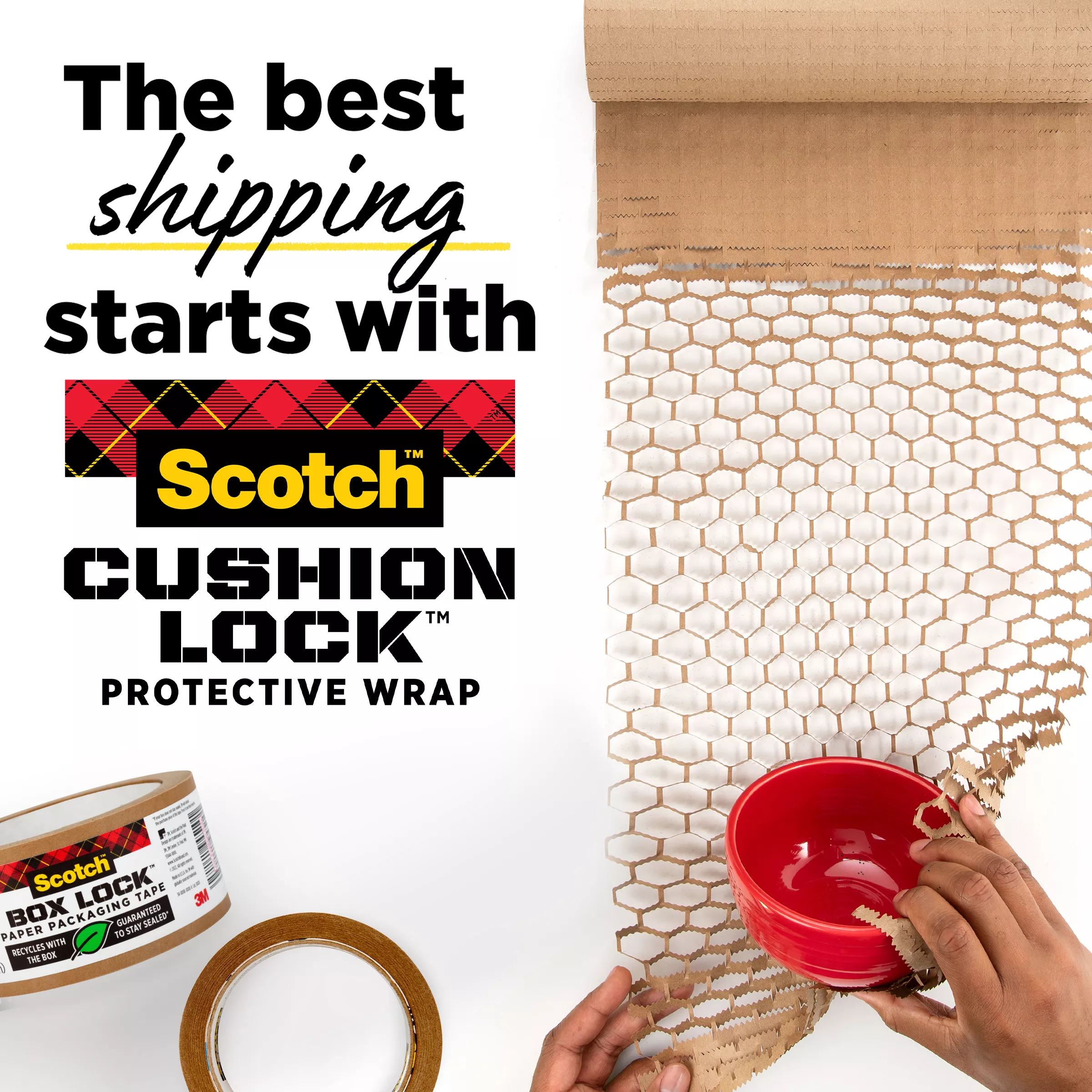 SKU 7100291708 | Scotch™ Cushion Lock Protective Wrap PCW-1230