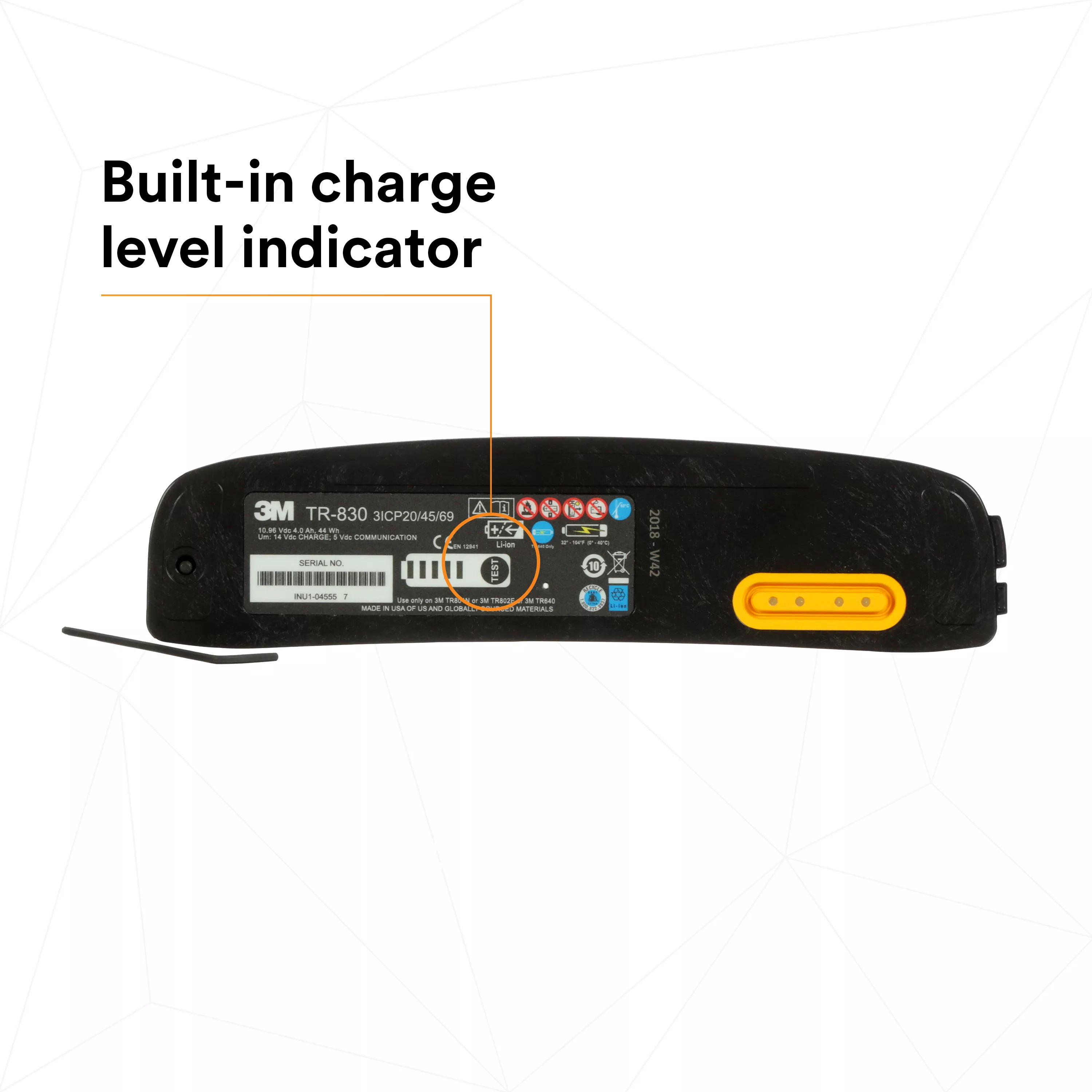 SKU 7100150925 | 3M™ Versaflo™ Battery TR-830/94243(AAD)