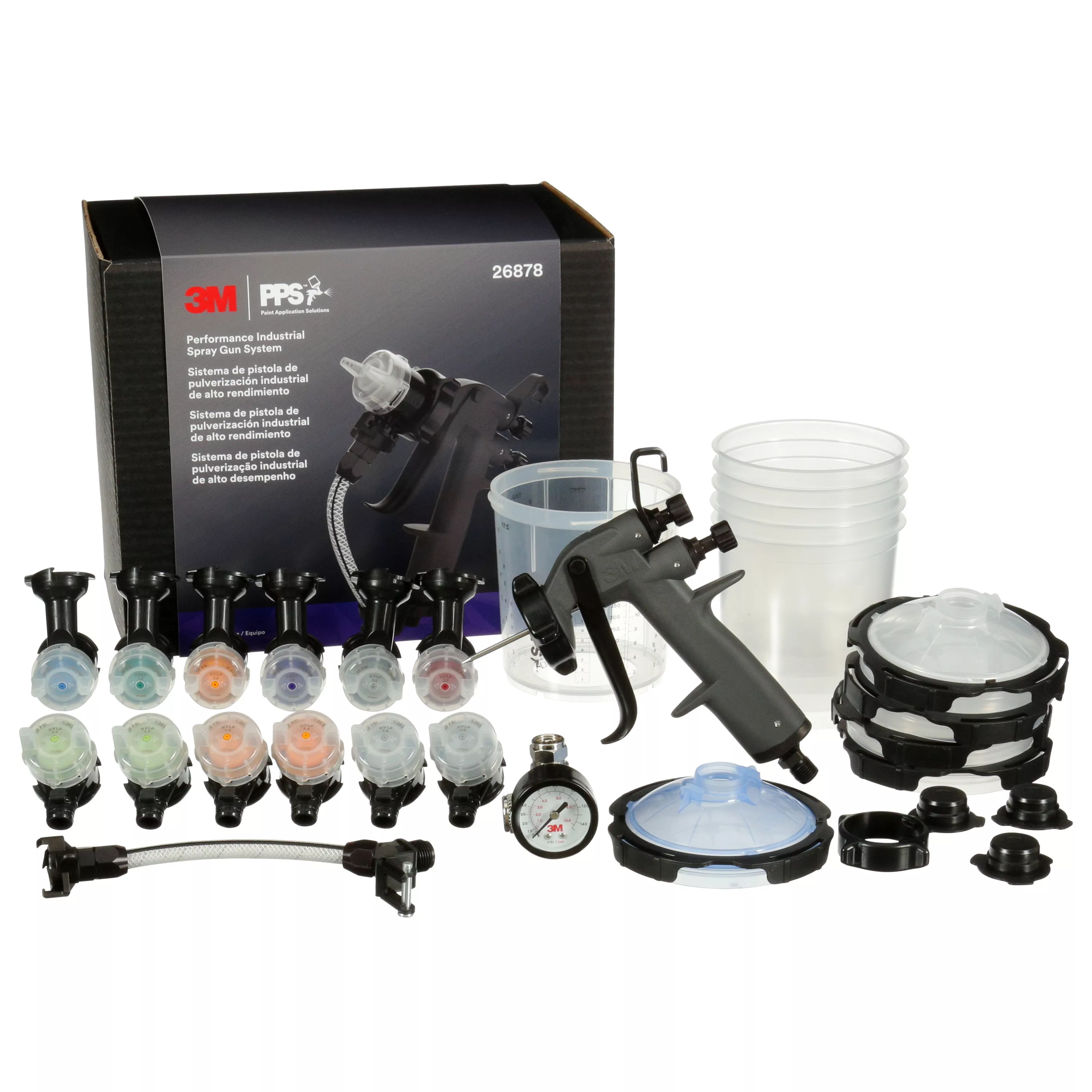 SKU 7100228108 | 3M™ Performance Industrial Spray Gun System 26878