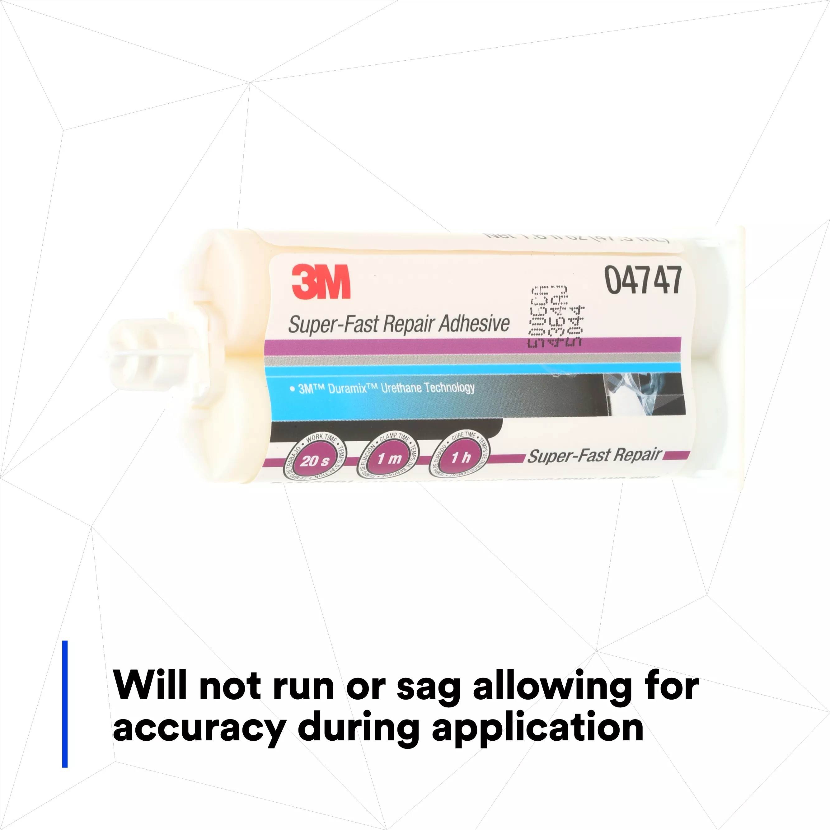 SKU 7100006276 | 3M™ Super-Fast Repair Adhesive