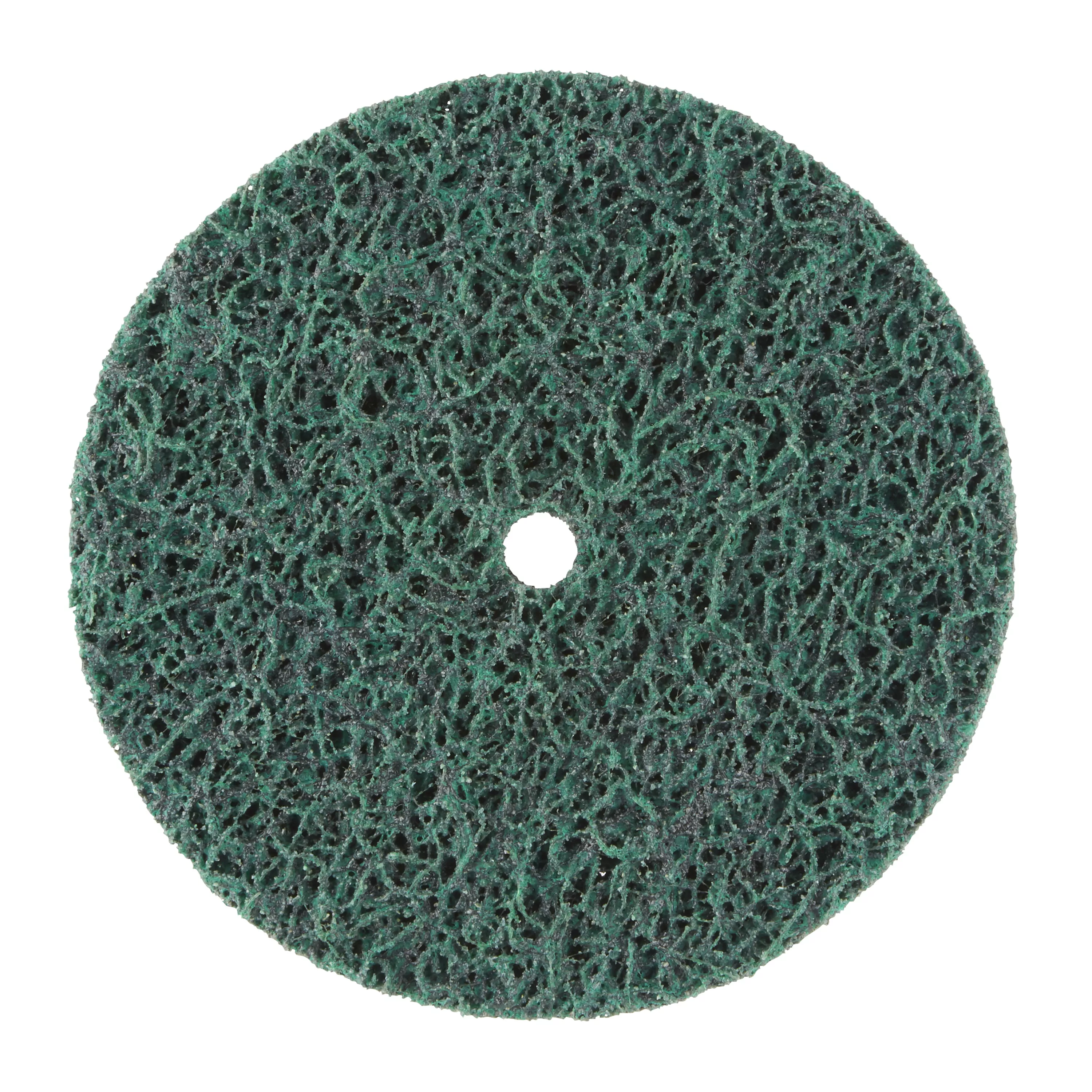 Scotch-Brite™ Clean and Strip XT Pro Extra Cut Disc, XC-DC, A/O Extra
Coarse, Green, 3 in x 1/2 in, 50 ea/Case