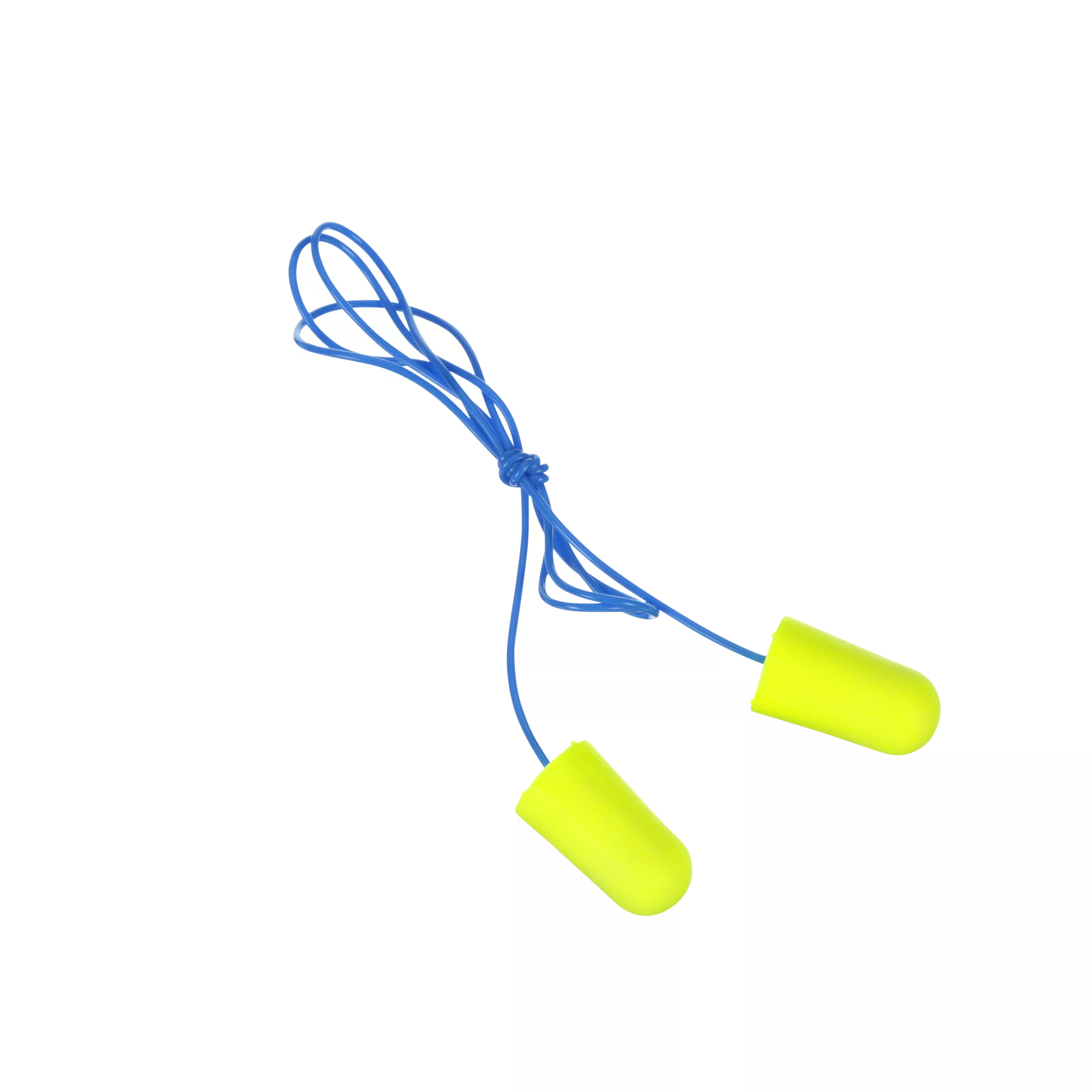 SKU 7100006342 | 3M™ E-A-Rsoft™ Yellow Neons™ Earplugs 311-1251