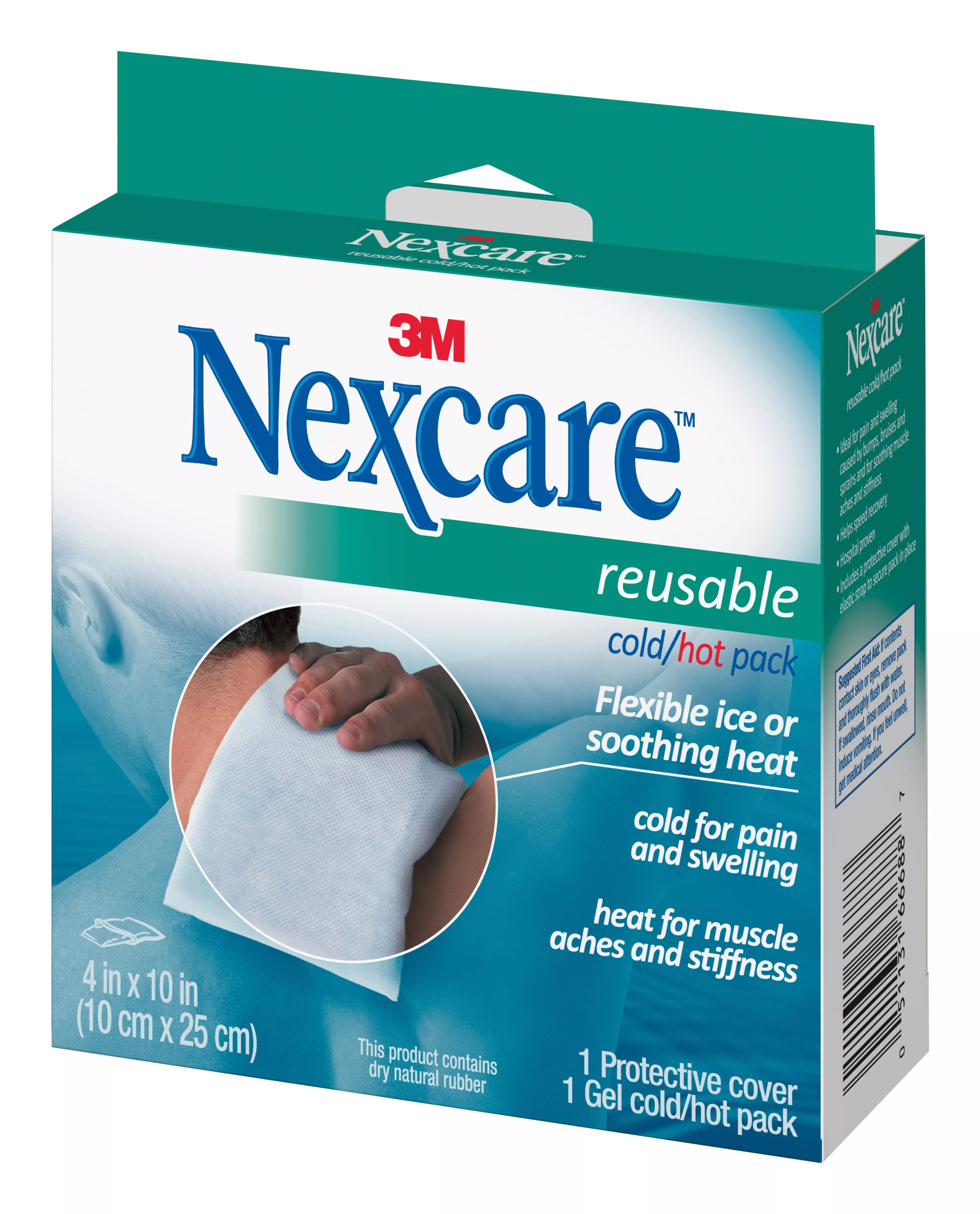 Nexcare™ Cold/Hot Pack 2671PEG, 4 in x 10 in