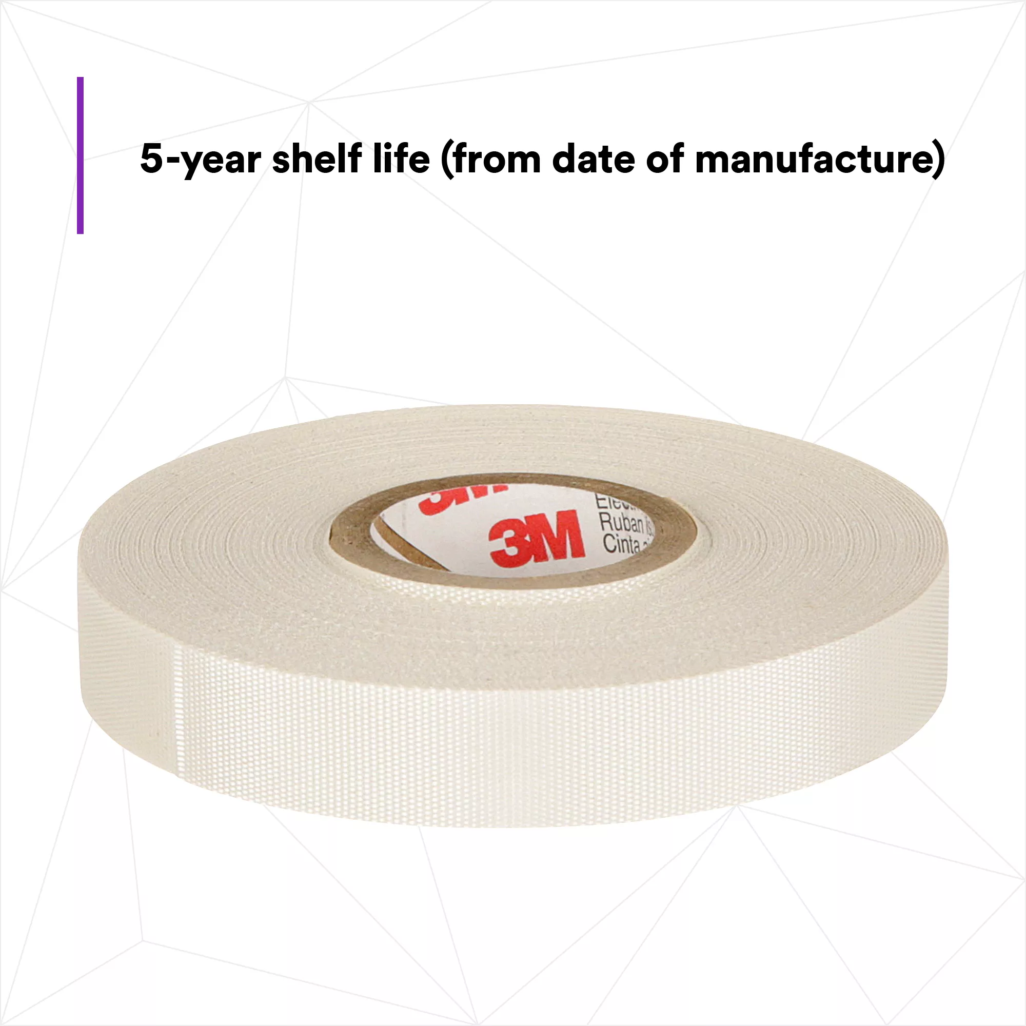 SKU 7000005814 | 3M™ Glass Cloth Electrical Tape 27