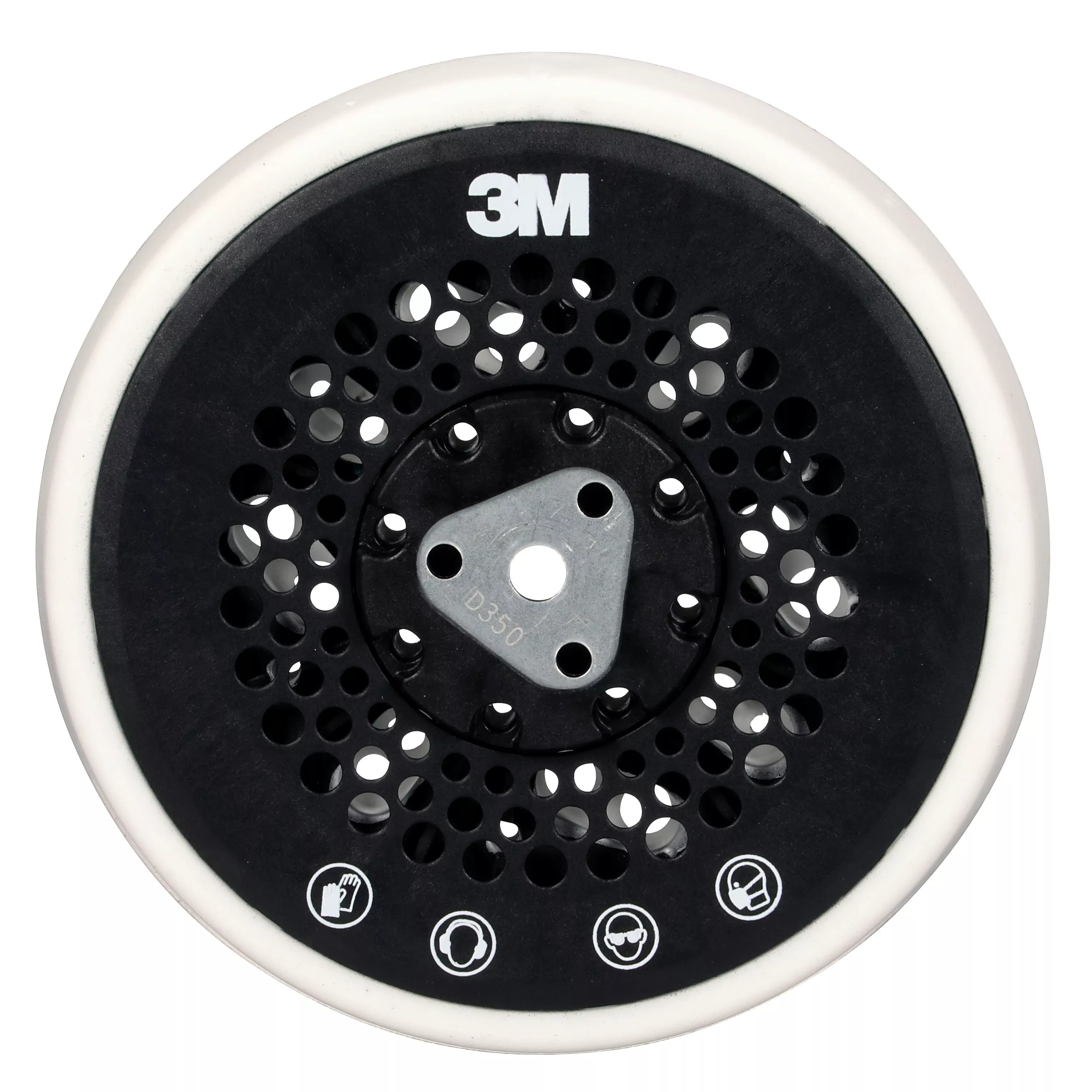 3M™ Hookit™ Clean Sanding Multi-Connection Disc Pad 30062, 6 in (150 mm), 53 Holes, 5 ea/Case