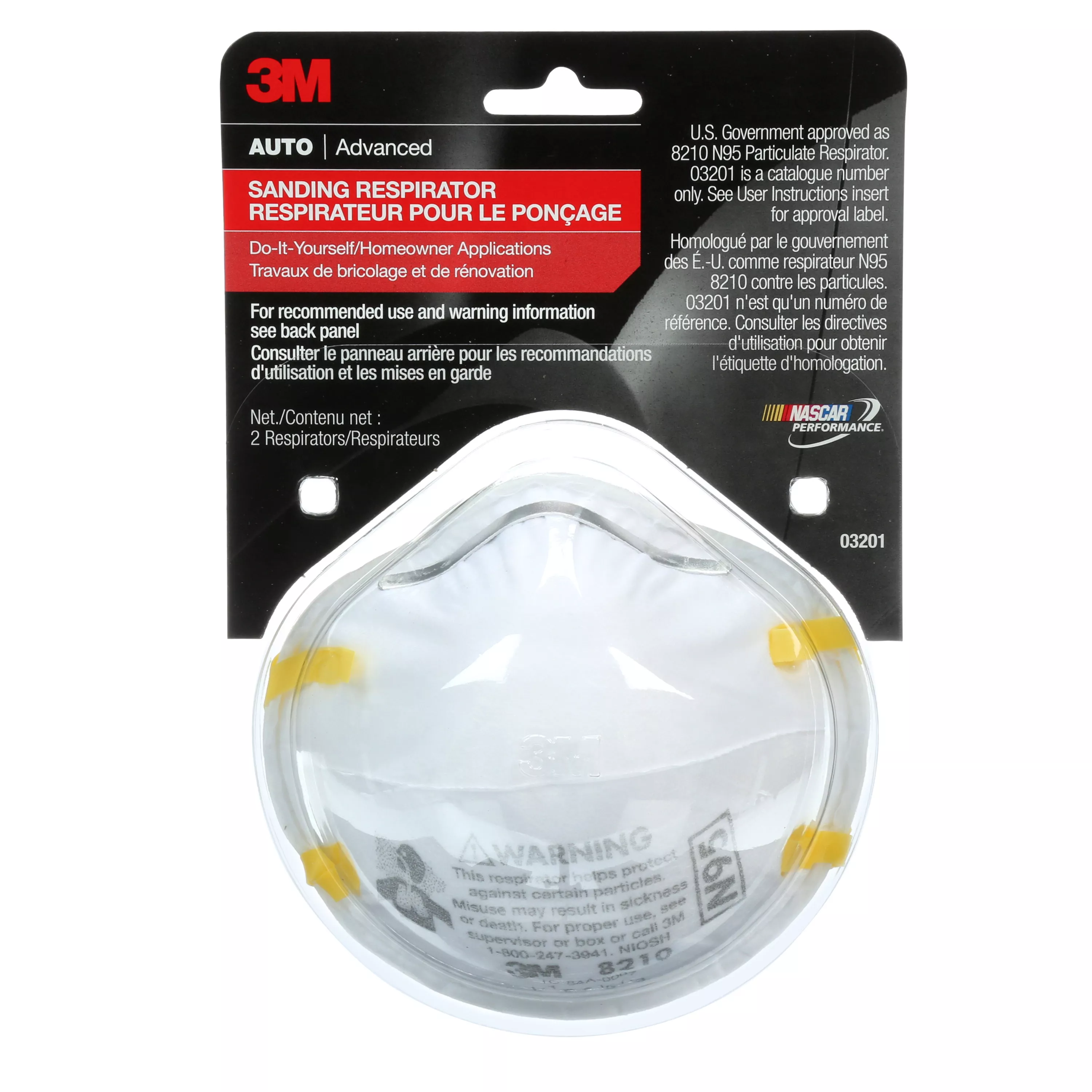 SKU 7000120129 | 3M™ Sanding Respirator