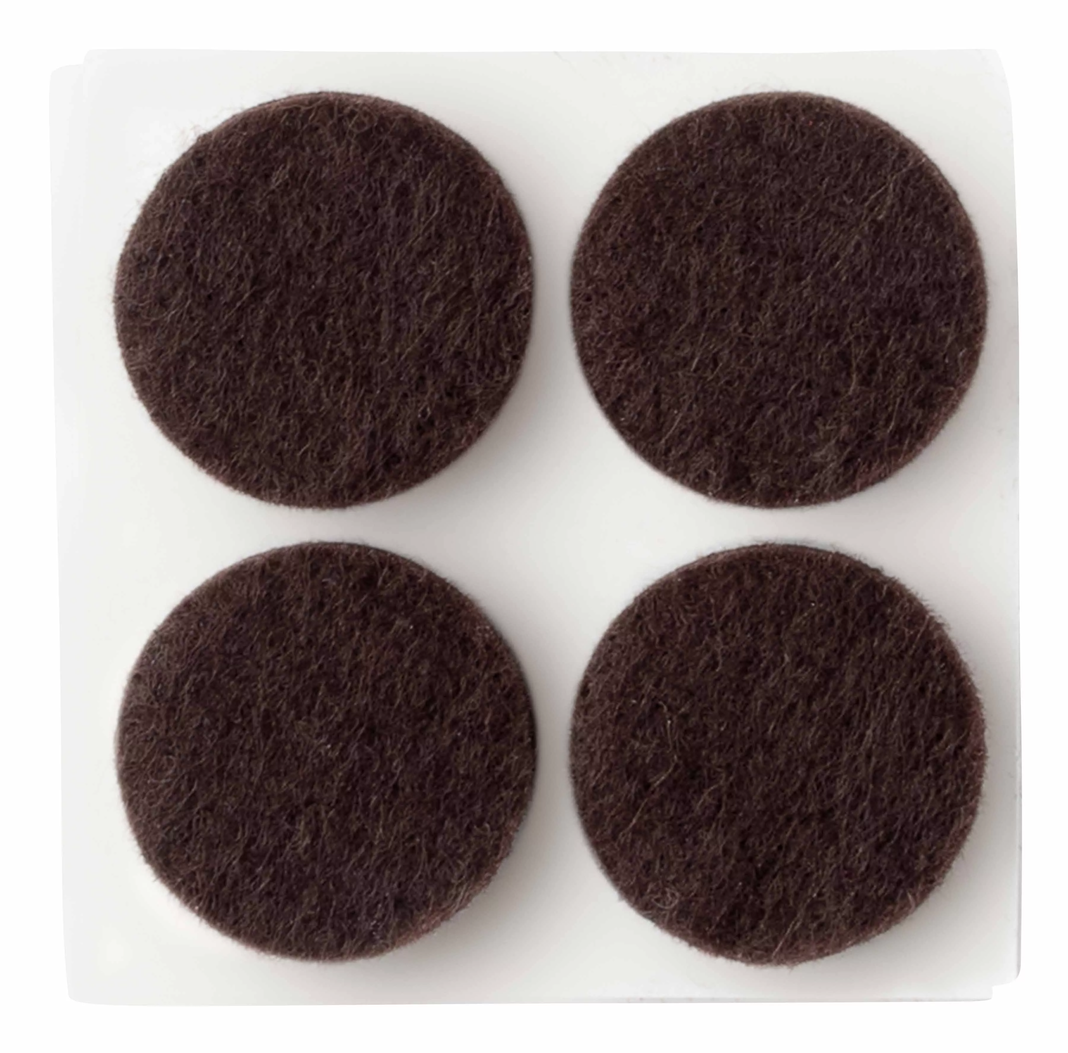 Scotch™ Round Felt Pads, SP825-NA, 3/4 in, Brown 16/pk