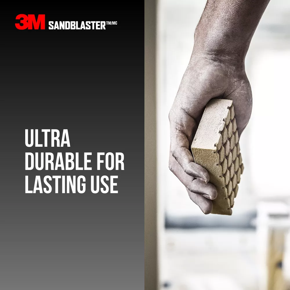 SKU 7010336777 | 3M™ SandBlaster™ DUST CHANNELING Sanding Sponge