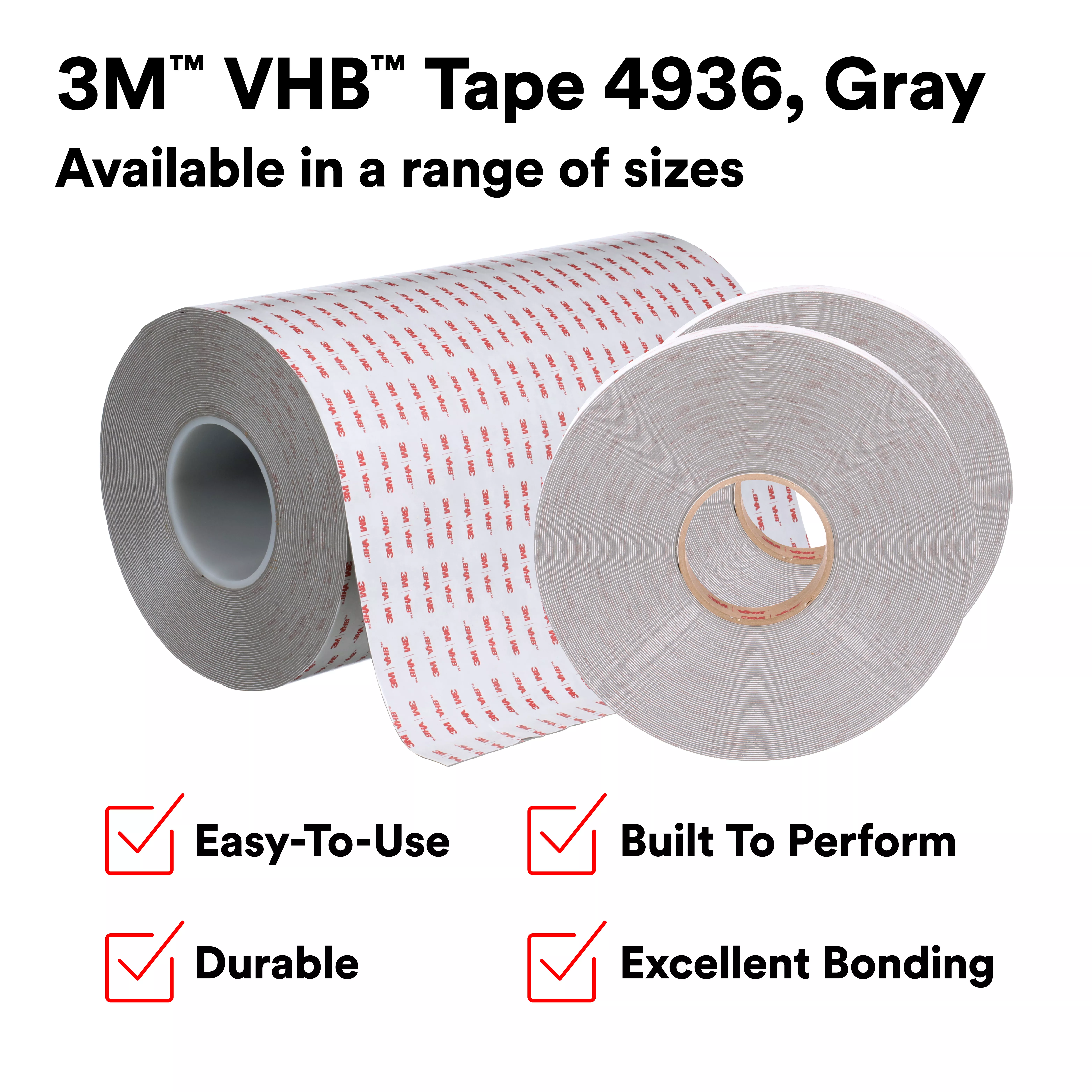 SKU 7000123598 | 3M™ VHB™ Tape 4936