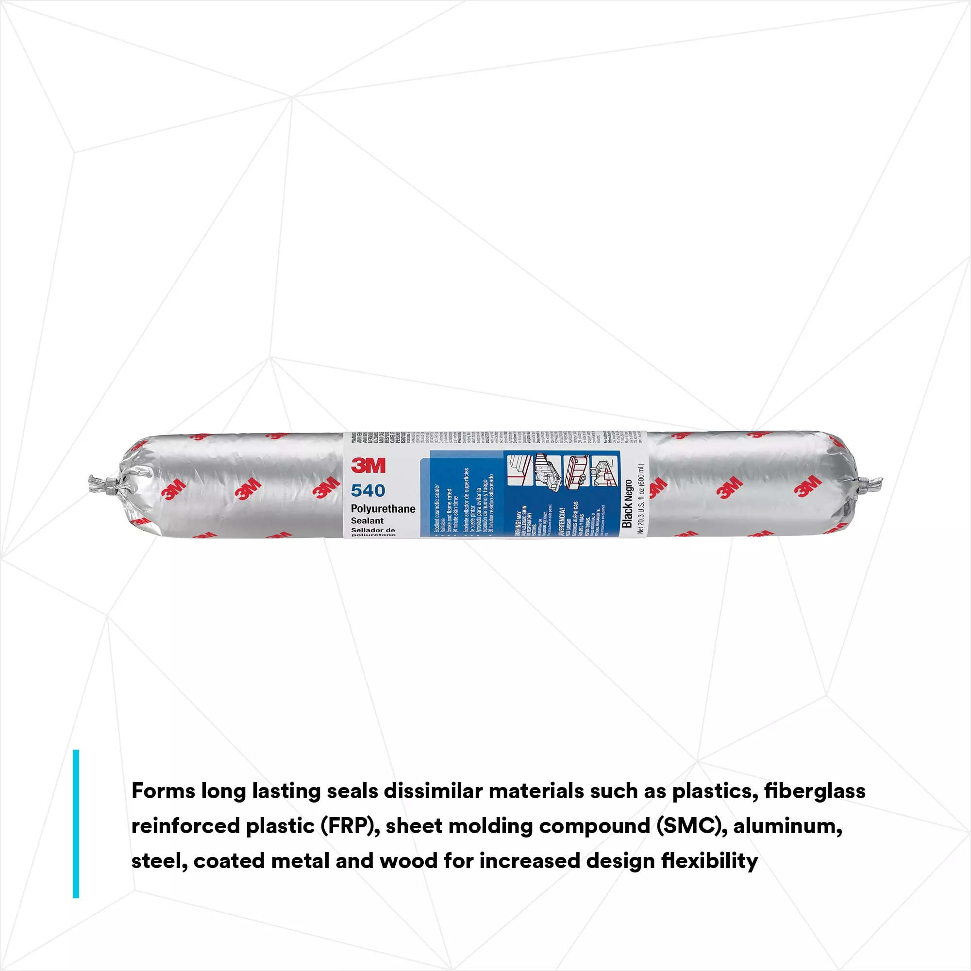 SKU 7100198009 | 3M™ Polyurethane Sealant 540