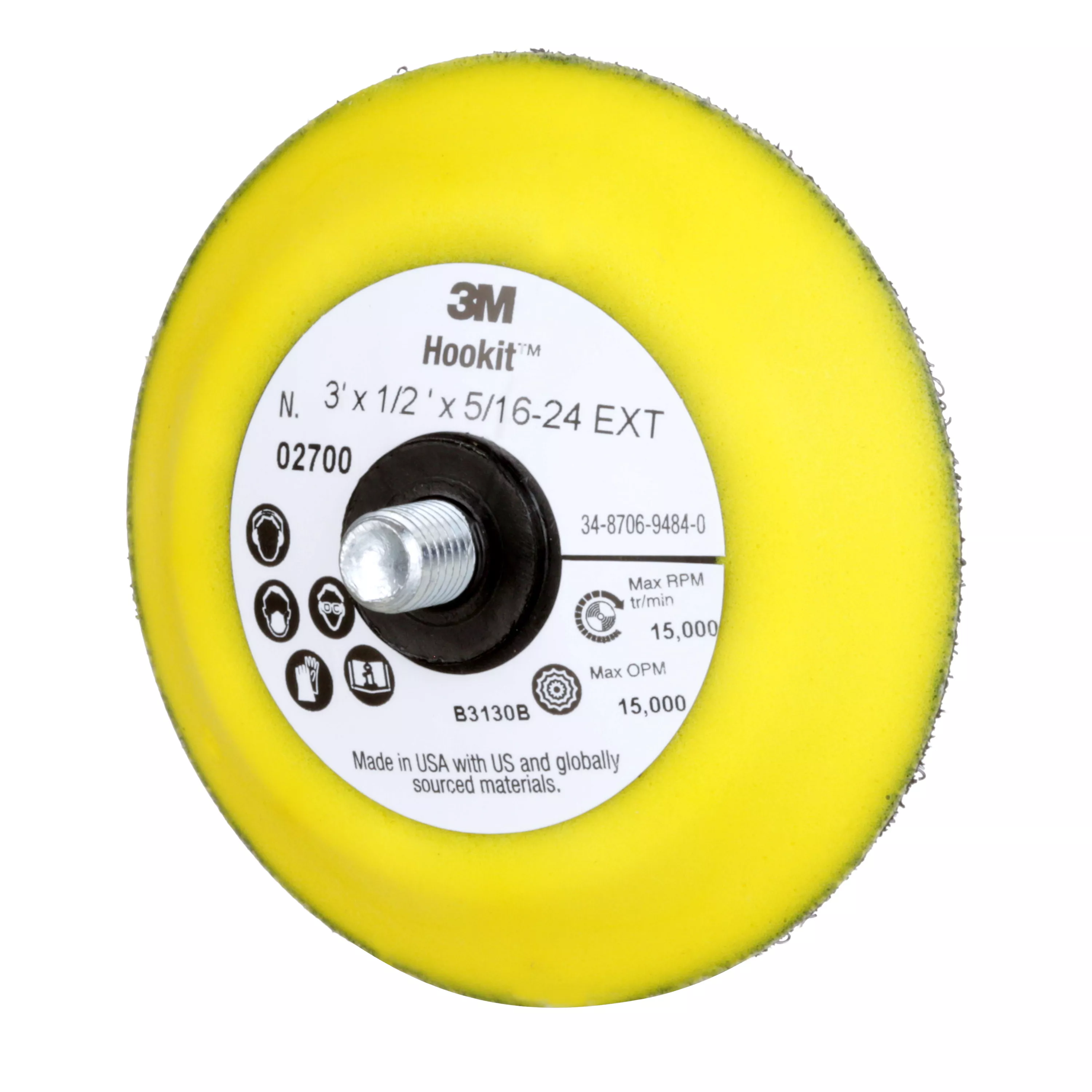 SKU 7100001985 | 3M™ Hookit™ Disc Pad 02700