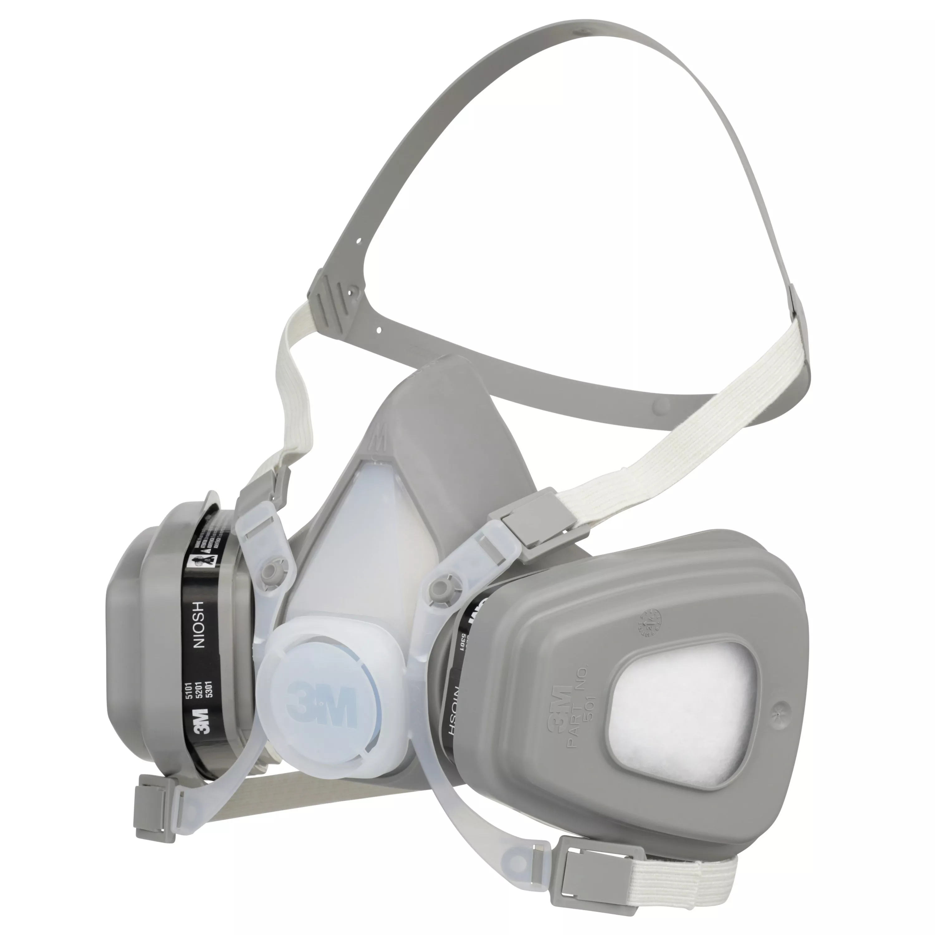 SKU 7000126027 | 3M™ Half Facepiece Disposable Respirator Assembly 5301