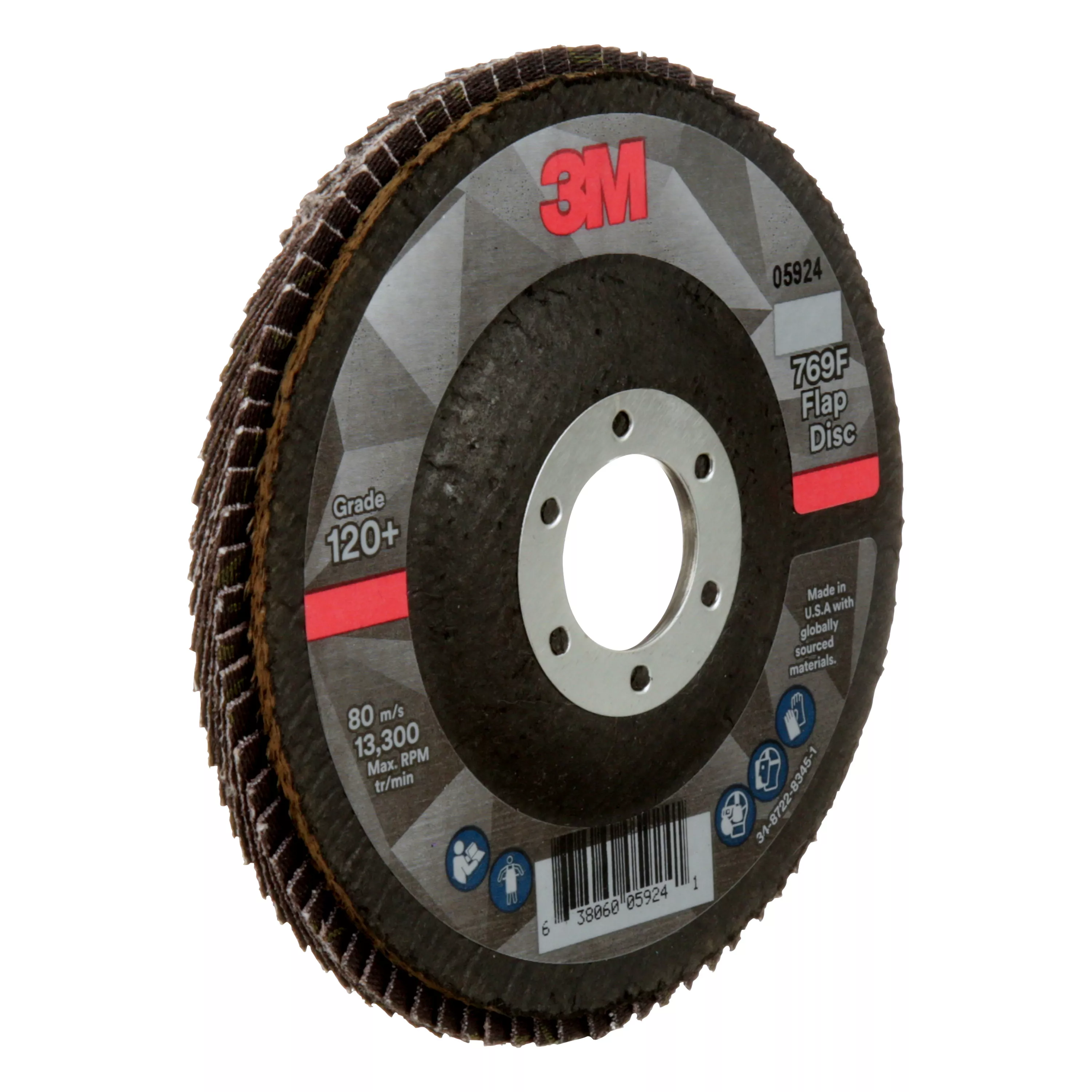 SKU 7100178092 | 3M™ Flap Disc 769F