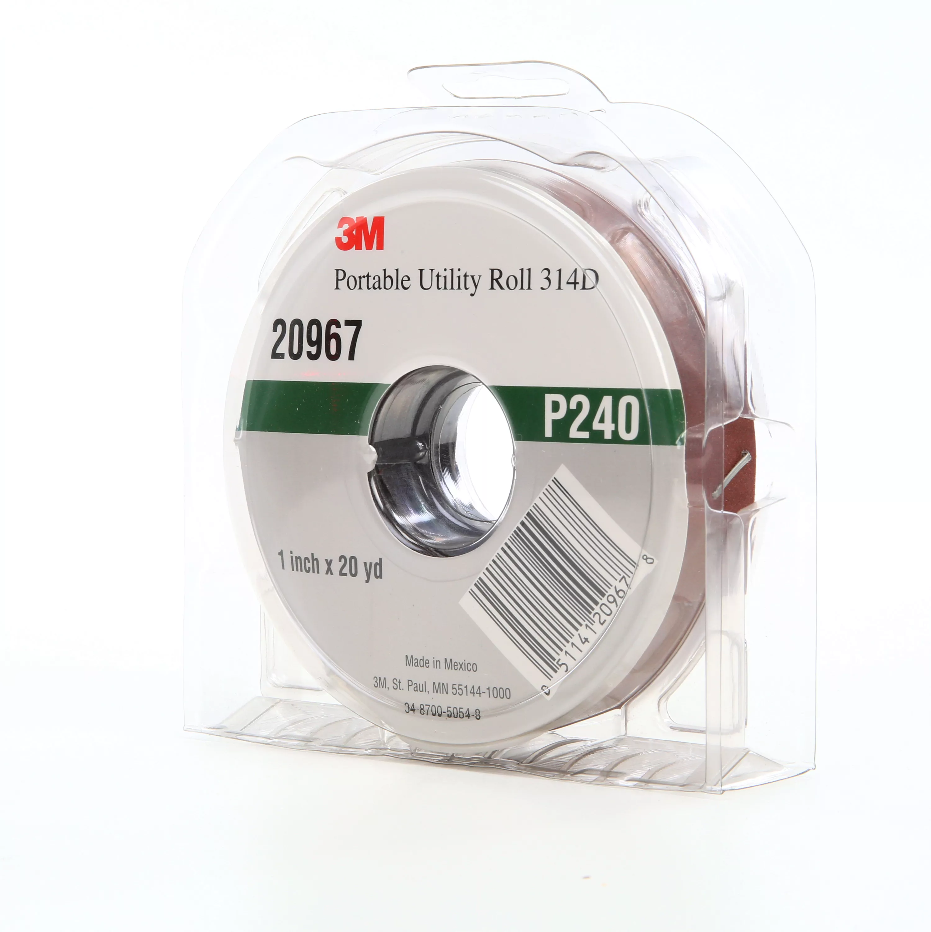 SKU 7010290604 | 3M™ Portable Utility Cloth Roll 314D