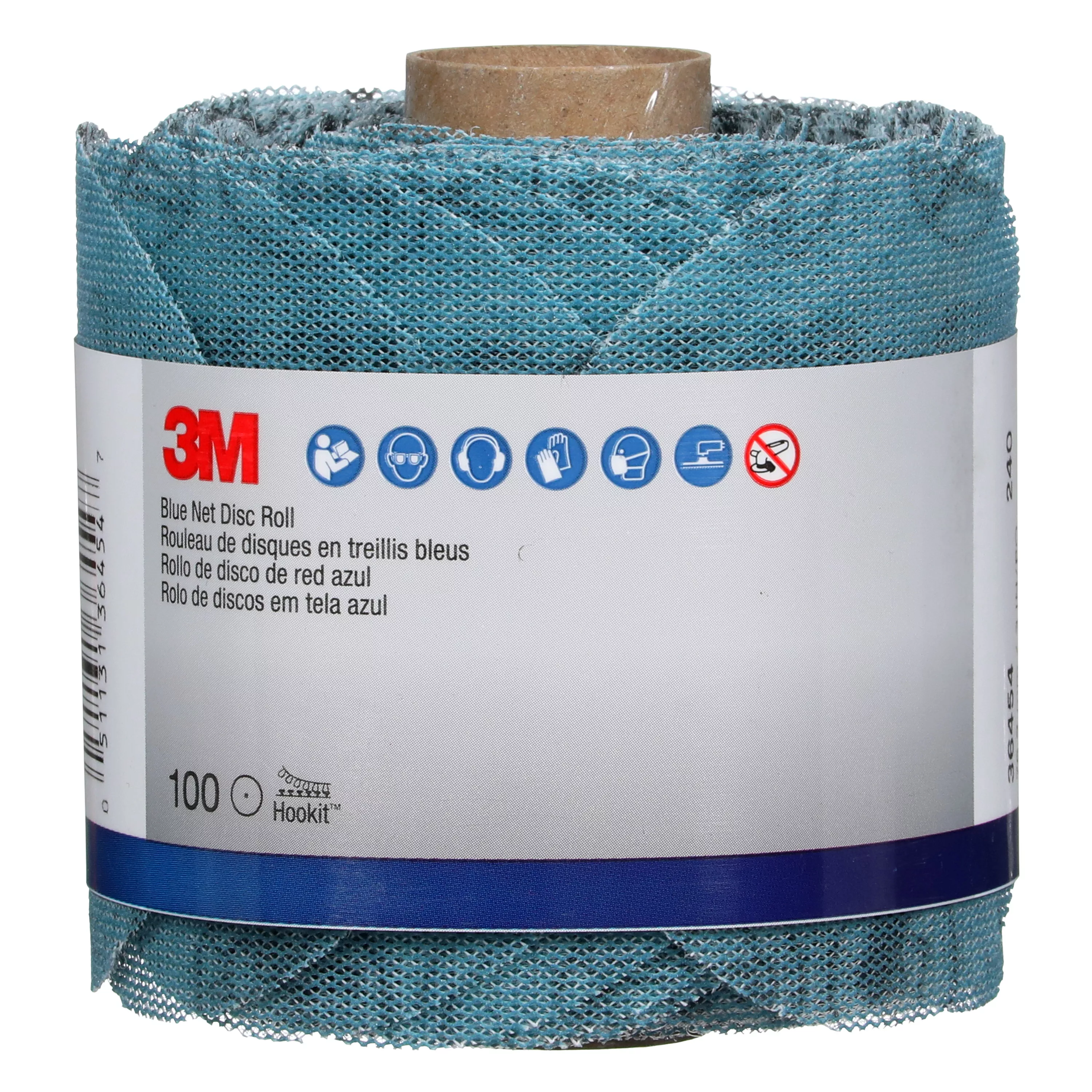 SKU 7100254367 | 3M™ Blue Net Disc Roll 36454