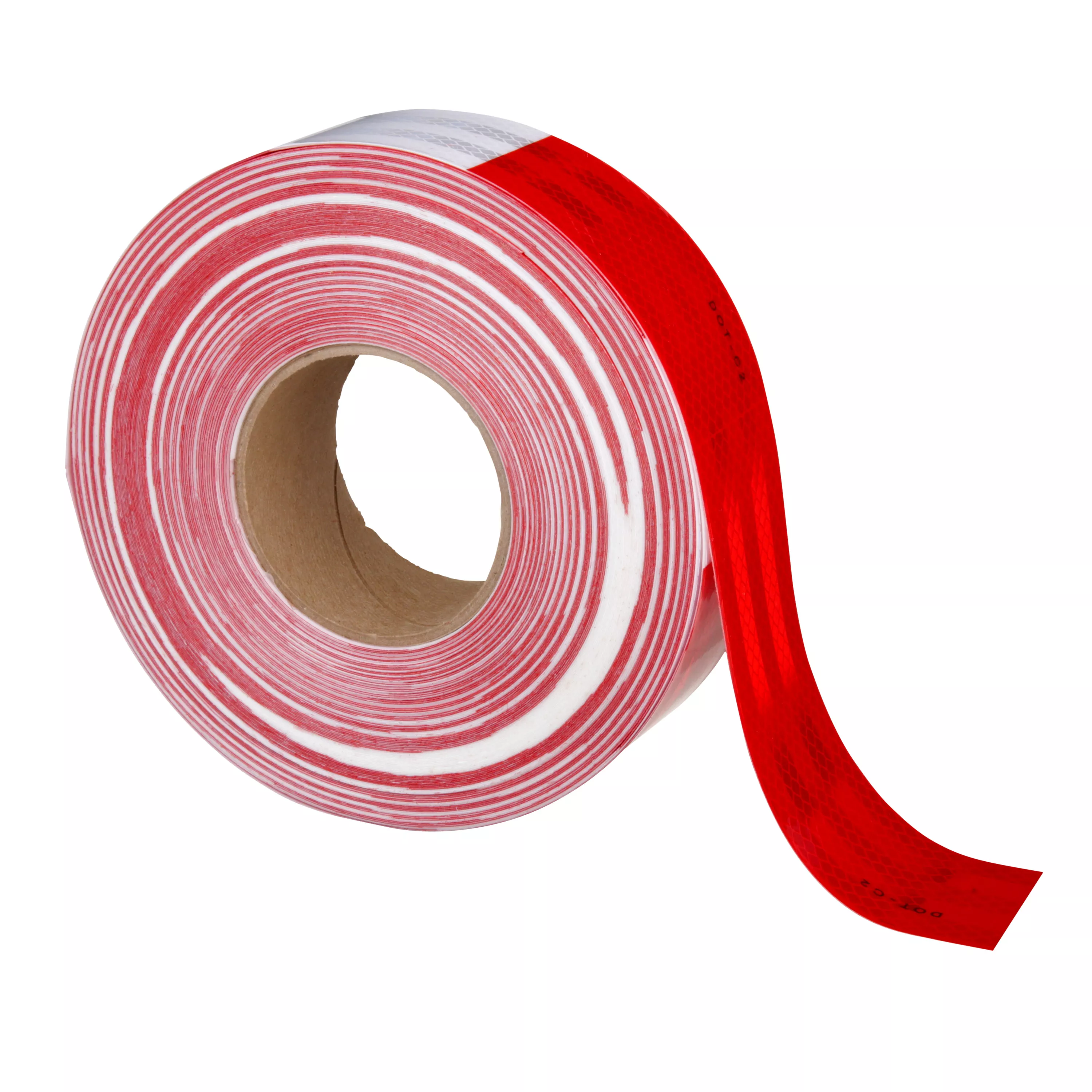 3M™ Diamond Grade™ Conspicuity Markings 983-32, Red/White, 67636, 2 in x
50 yd, kiss-cut every 18 in
