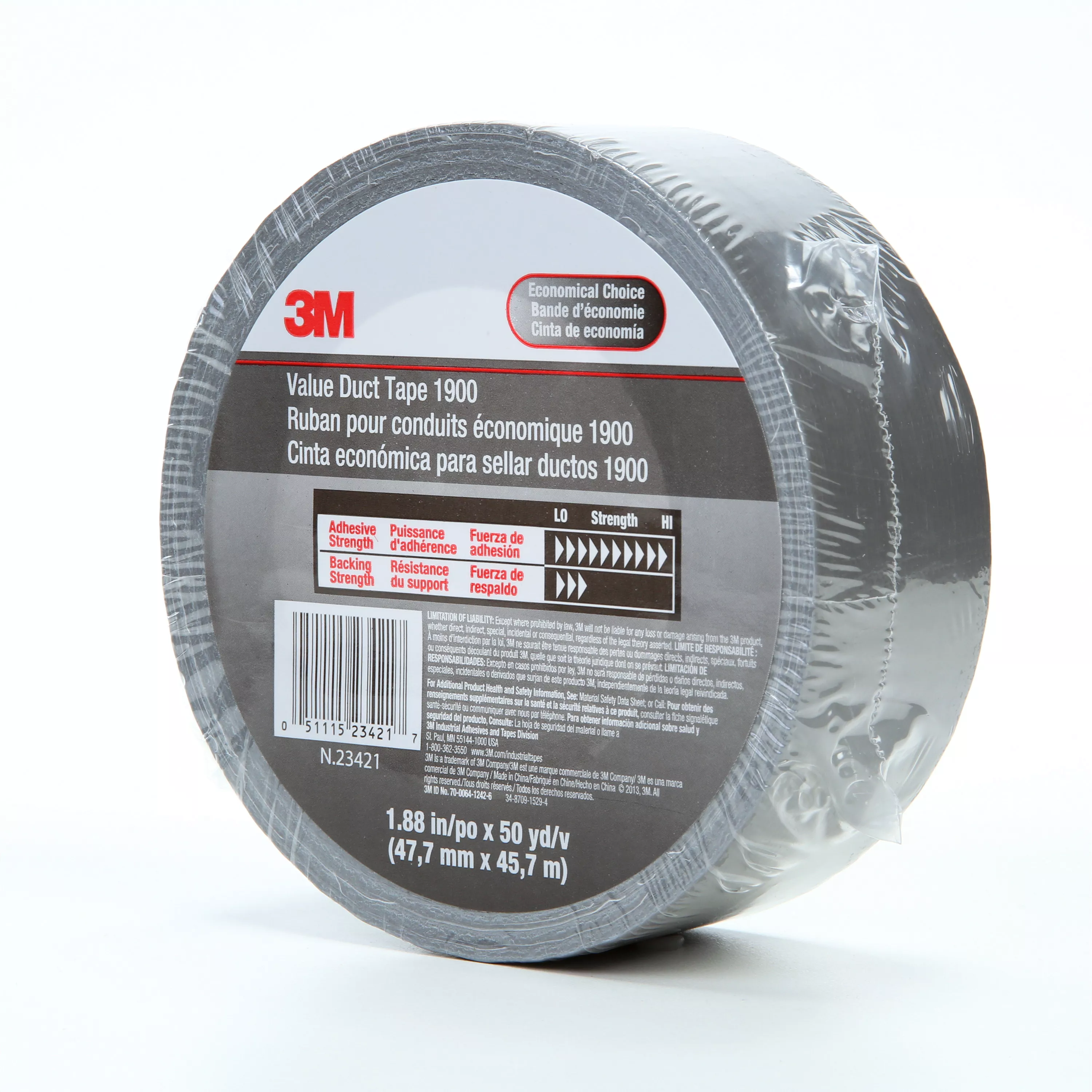 SKU 7000049202 | 3M™ Value Duct Tape 1900