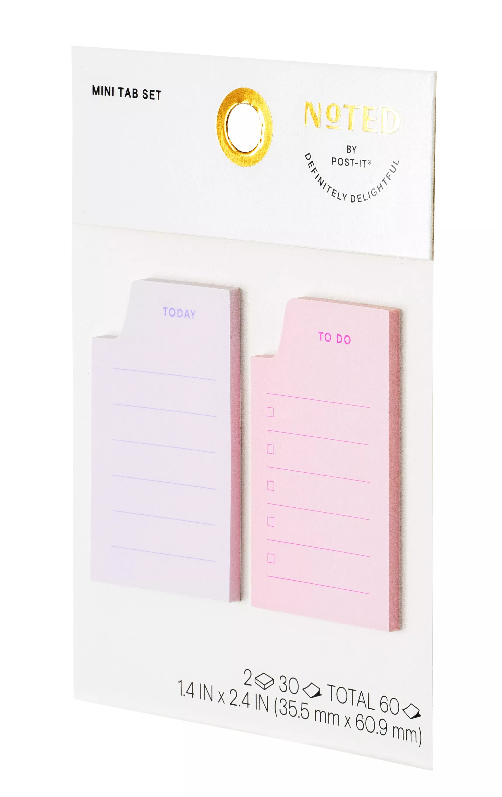 SKU 7100316649 | Post-it® Mini Tab Set NTDE-12-1