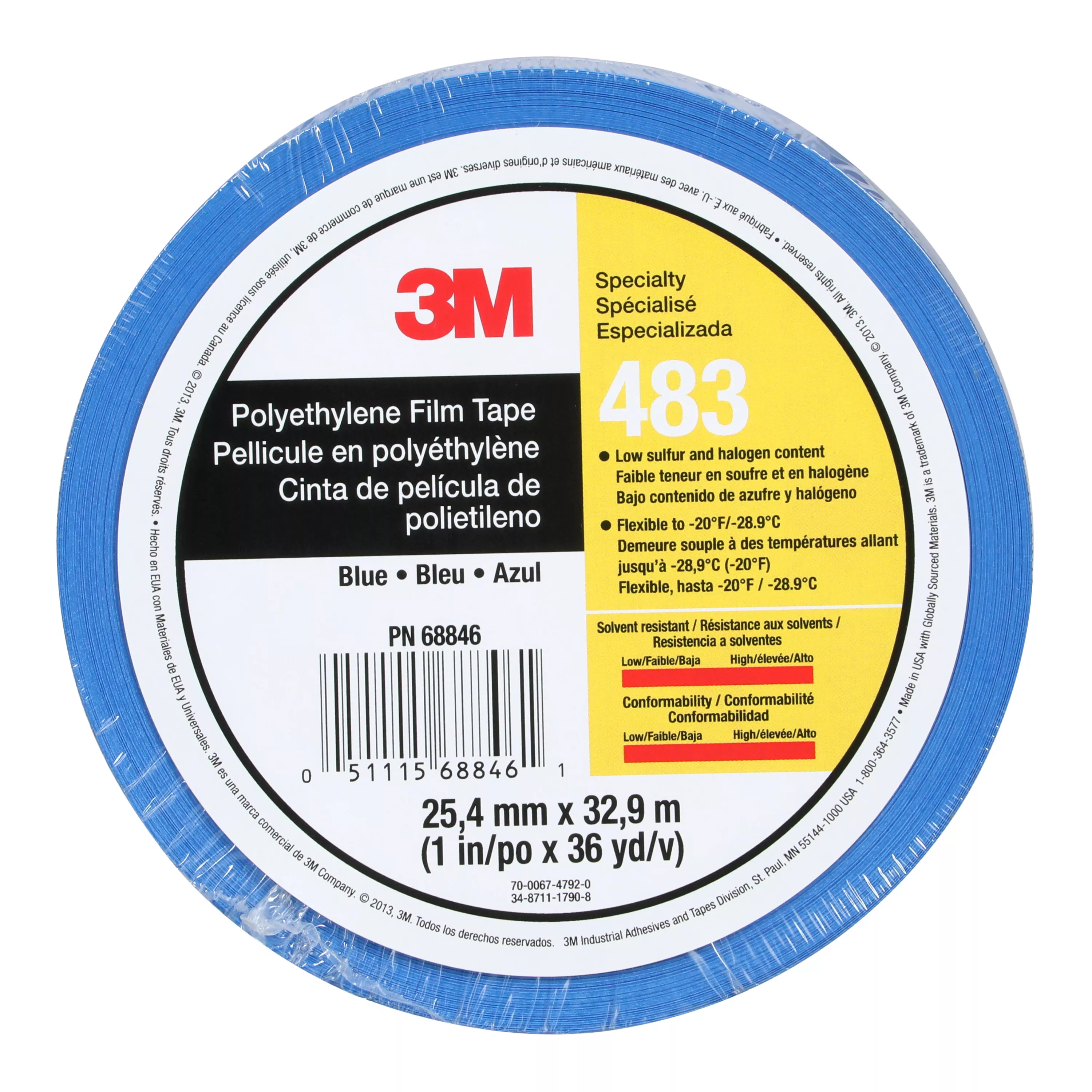 Product Number 483 | 3M™ Polyethylene Tape 483