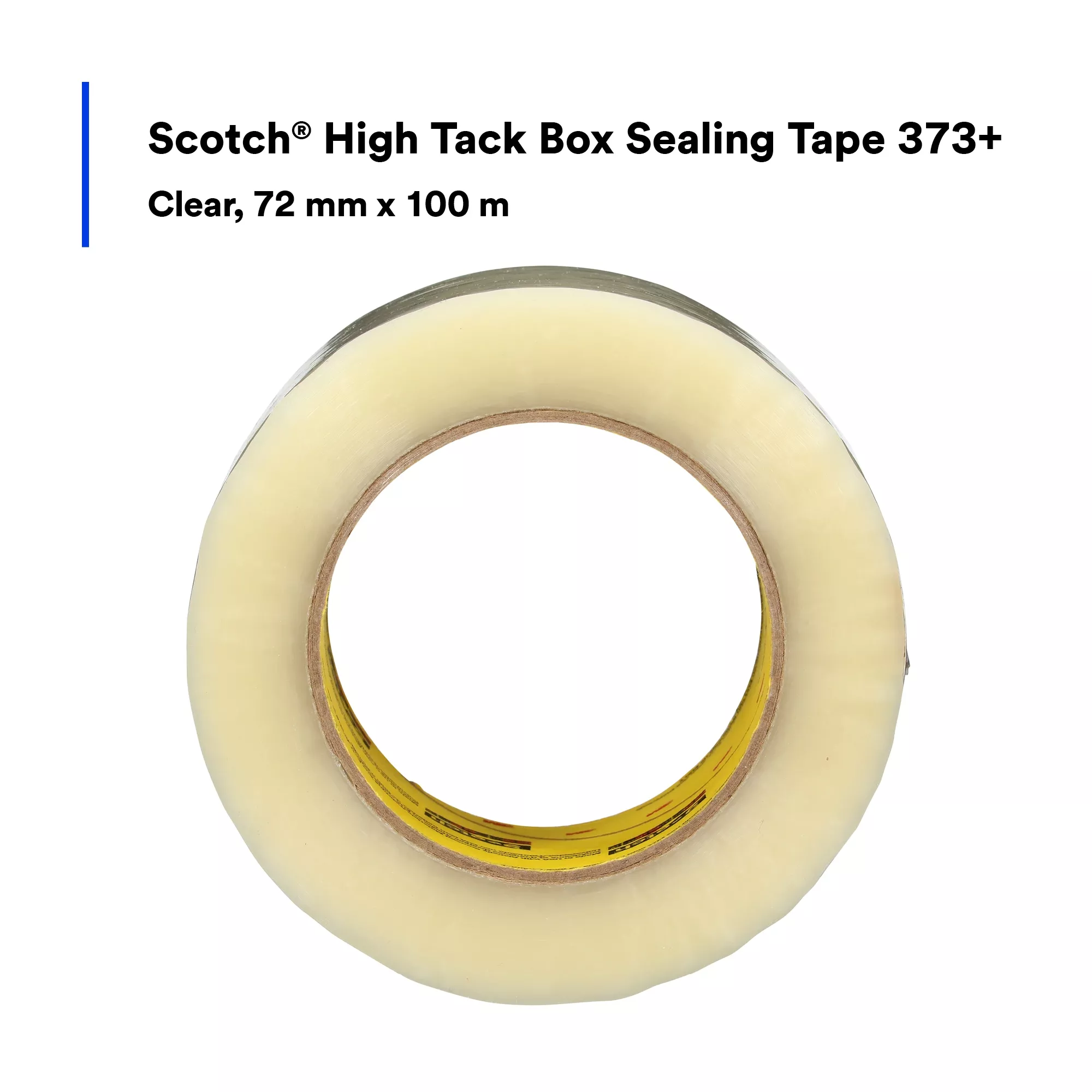 SKU 7100266181 | Scotch® High Tack Box Sealing Tape 373+