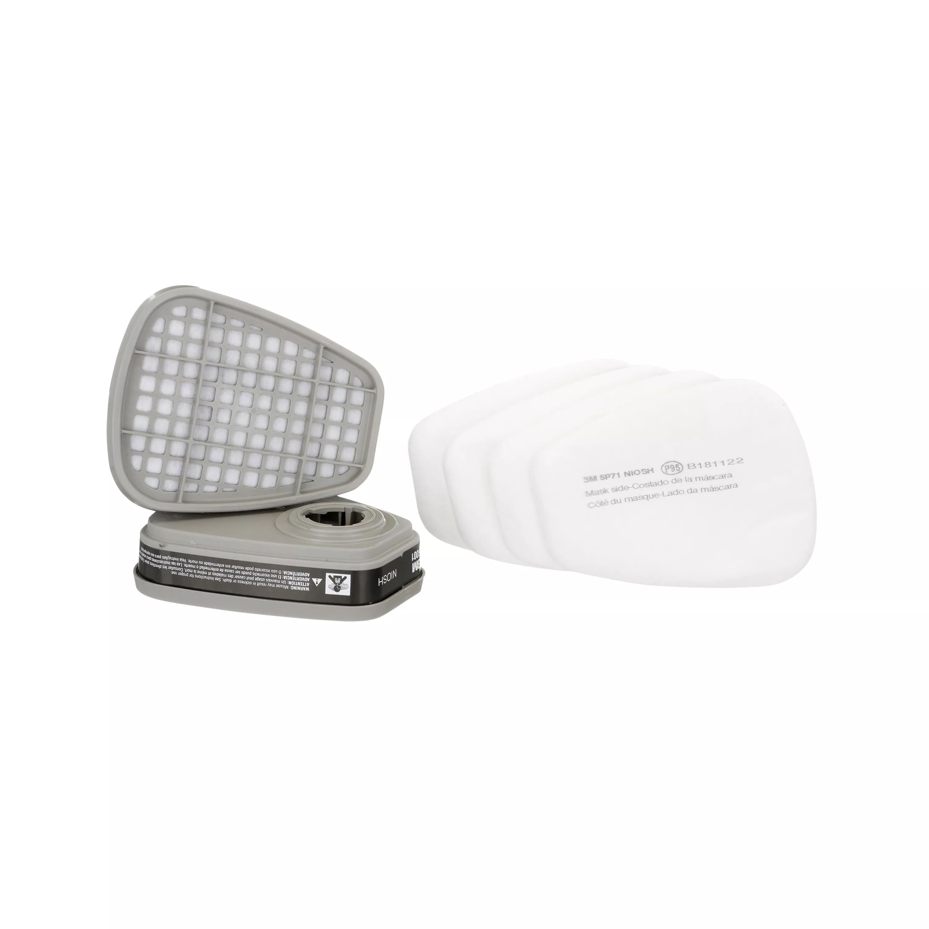 Product Number 6022P1-DC | 3M™ Performance Supply Kit for the Paint Project Respirator OV/P95