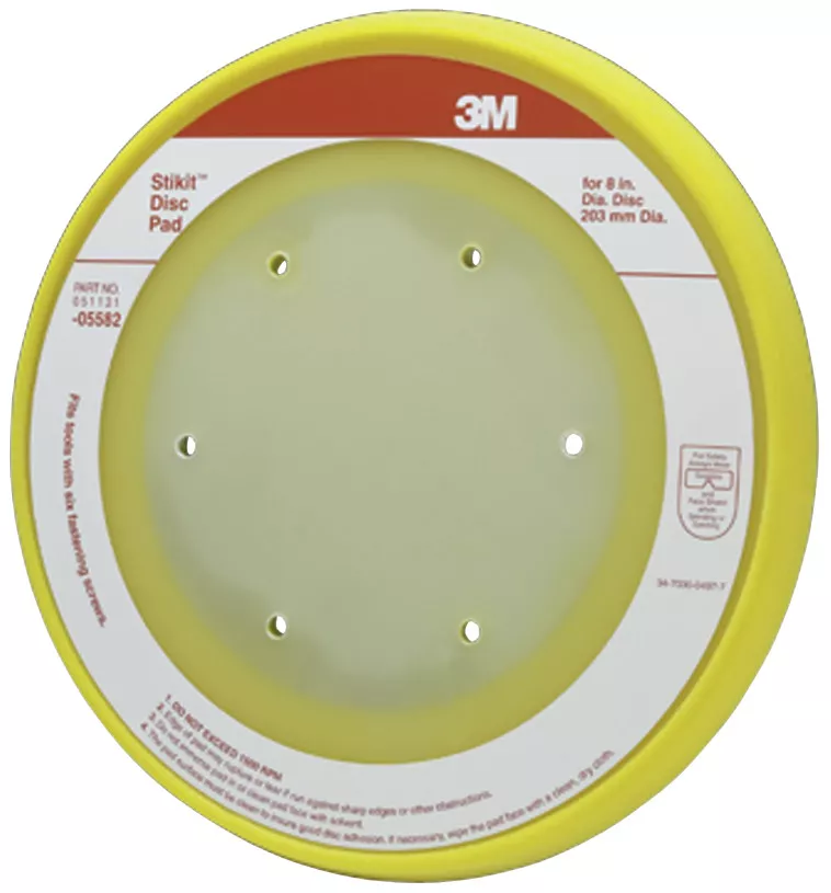 3M™ Stikit™ Disc Pad Dust Free, 05582, 8 in, 1 per case