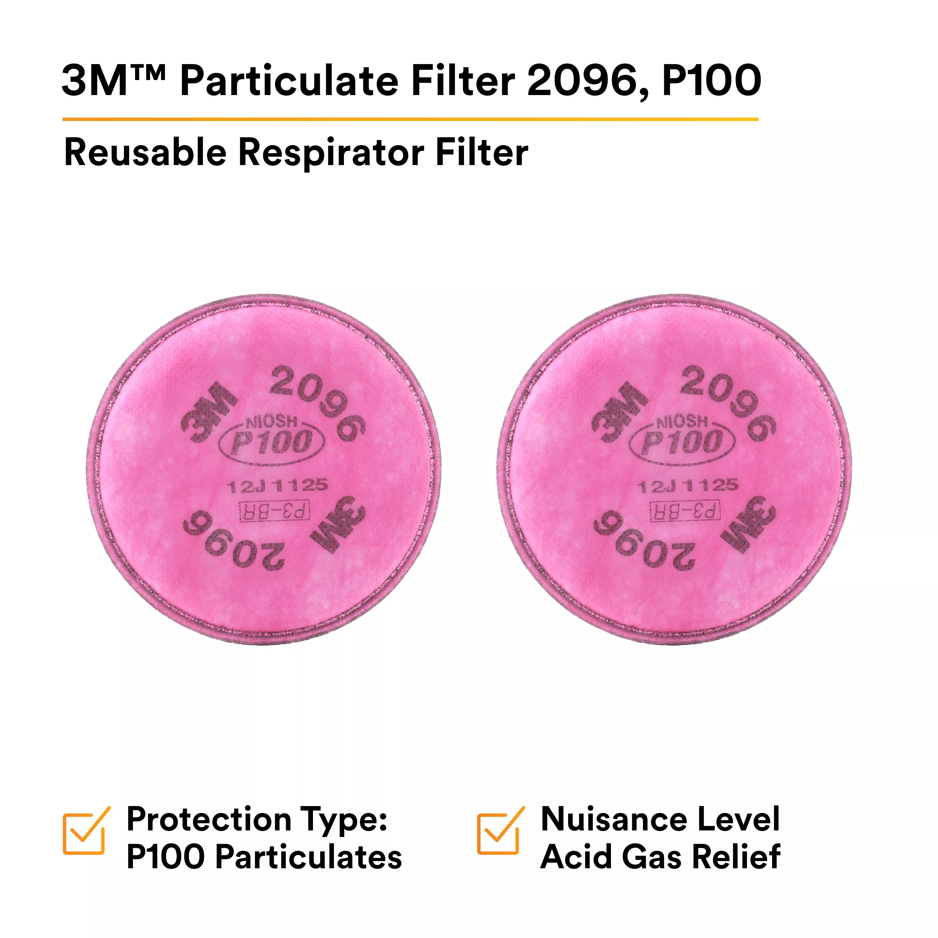 UPC 50051138542950 | 3M™ Particulate Filter 2096