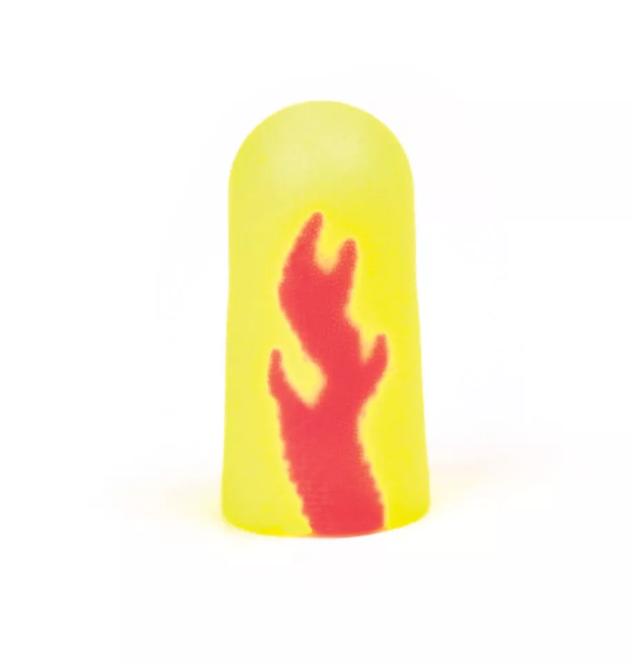 3M™ E-A-Rsoft™ Yellow Neon Blasts™ Earplugs 312-1252, Uncorded, Poly Bag, Regular Size, 2000 Pair/Case