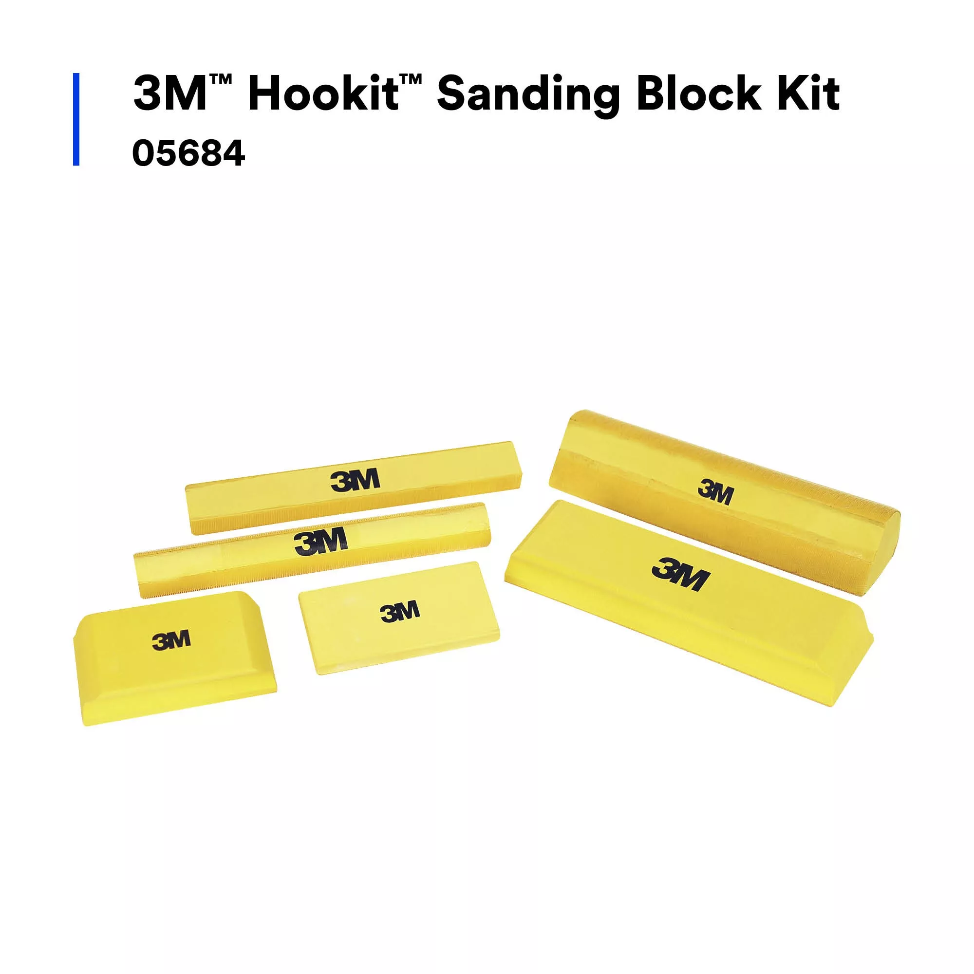SKU 7000045510 | 3M™ Hookit™ Sanding Block Kit