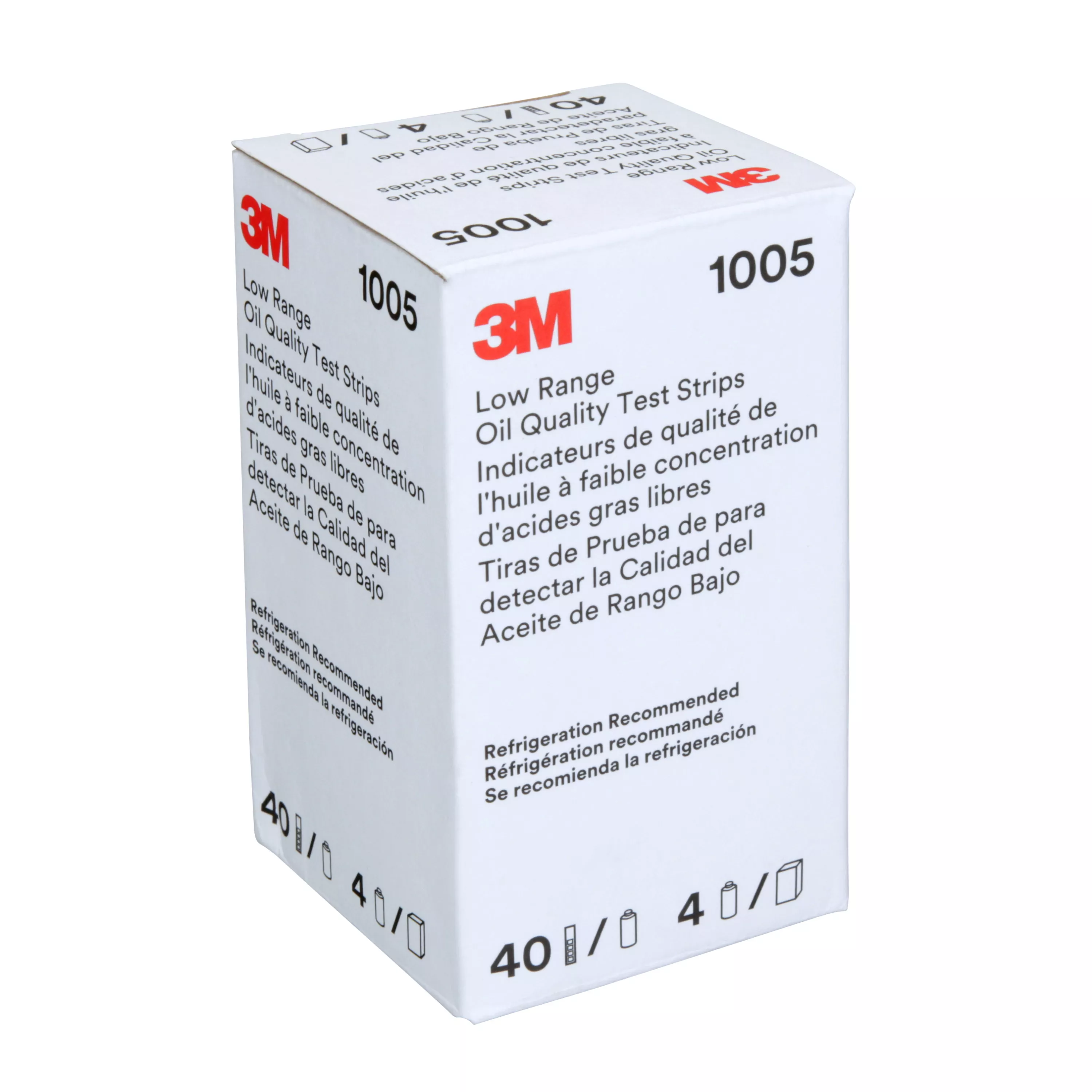 SKU 7000038381 | 3M™ Low Range Oil Quality Test Strips 1005