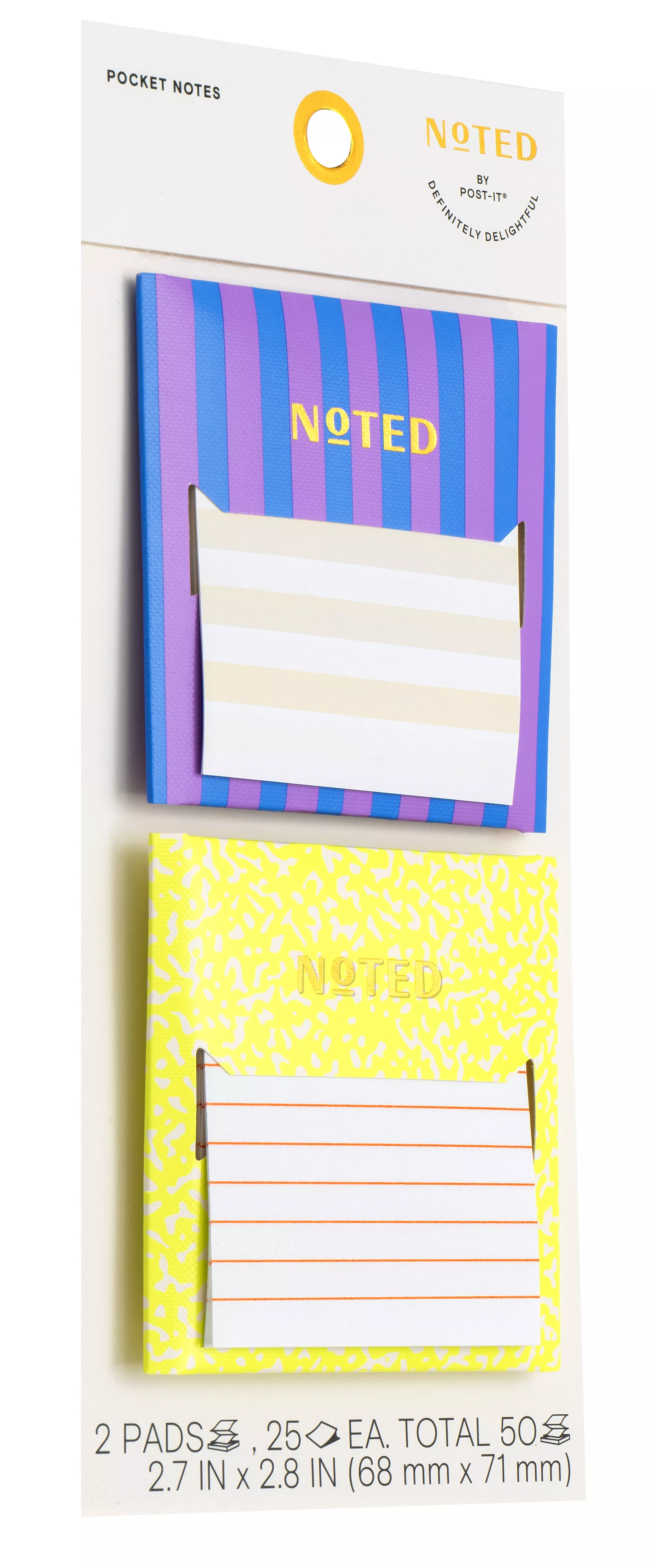 SKU 7100325283 | Post-it® Pocket Notes NTD9-PKT-1