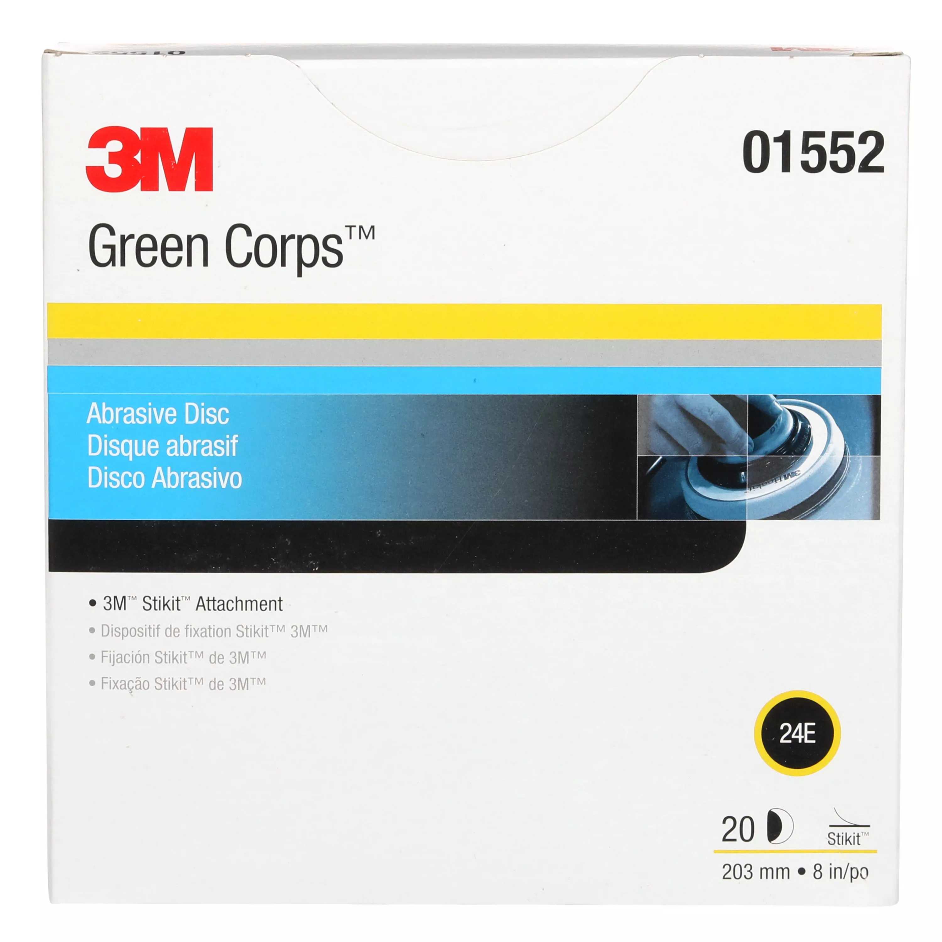 SKU 7010298813 | 3M™ Green Corps™ Stikit™ Disc 255U