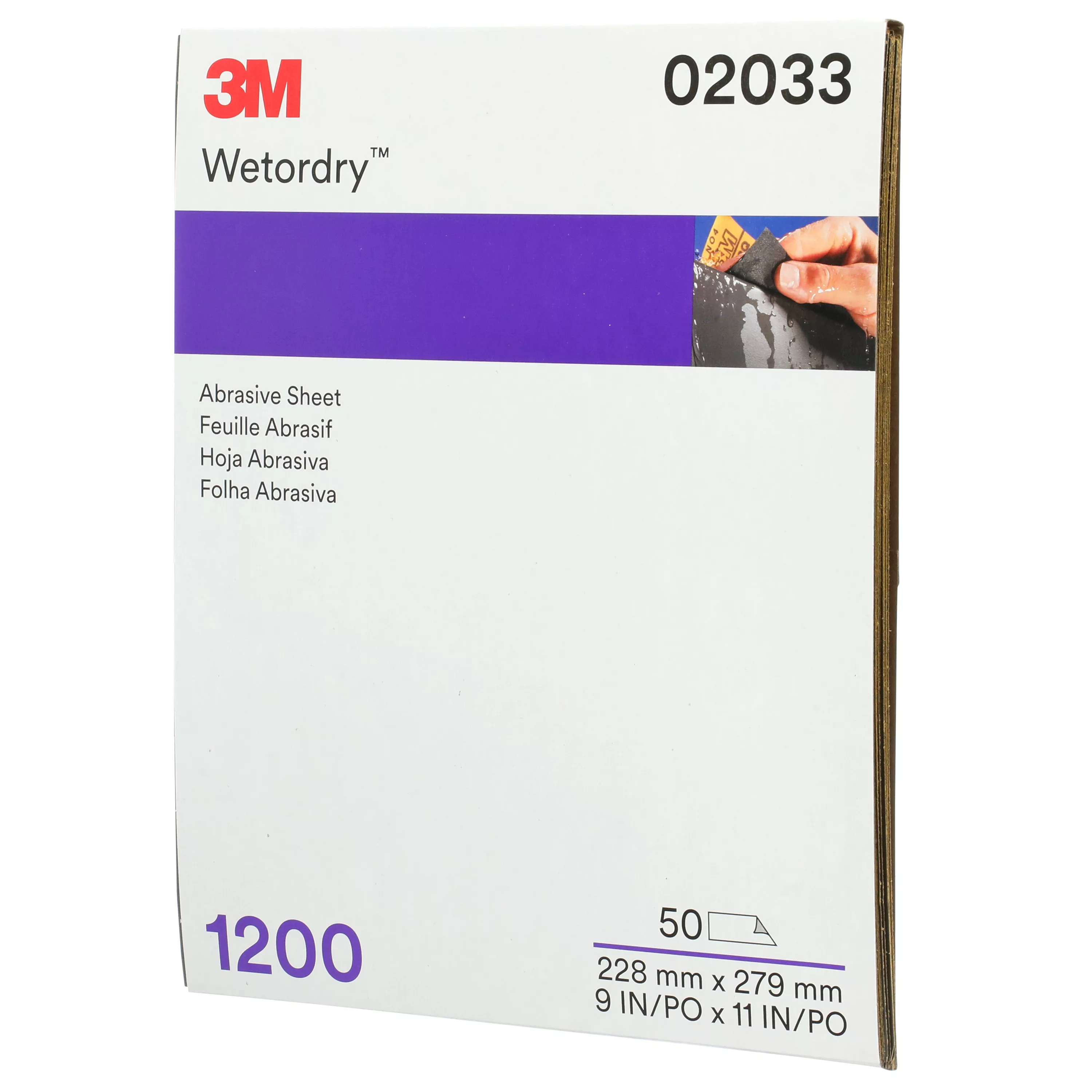 SKU 7100003725 | 3M™ Wetordry™ Abrasive Sheet 401Q