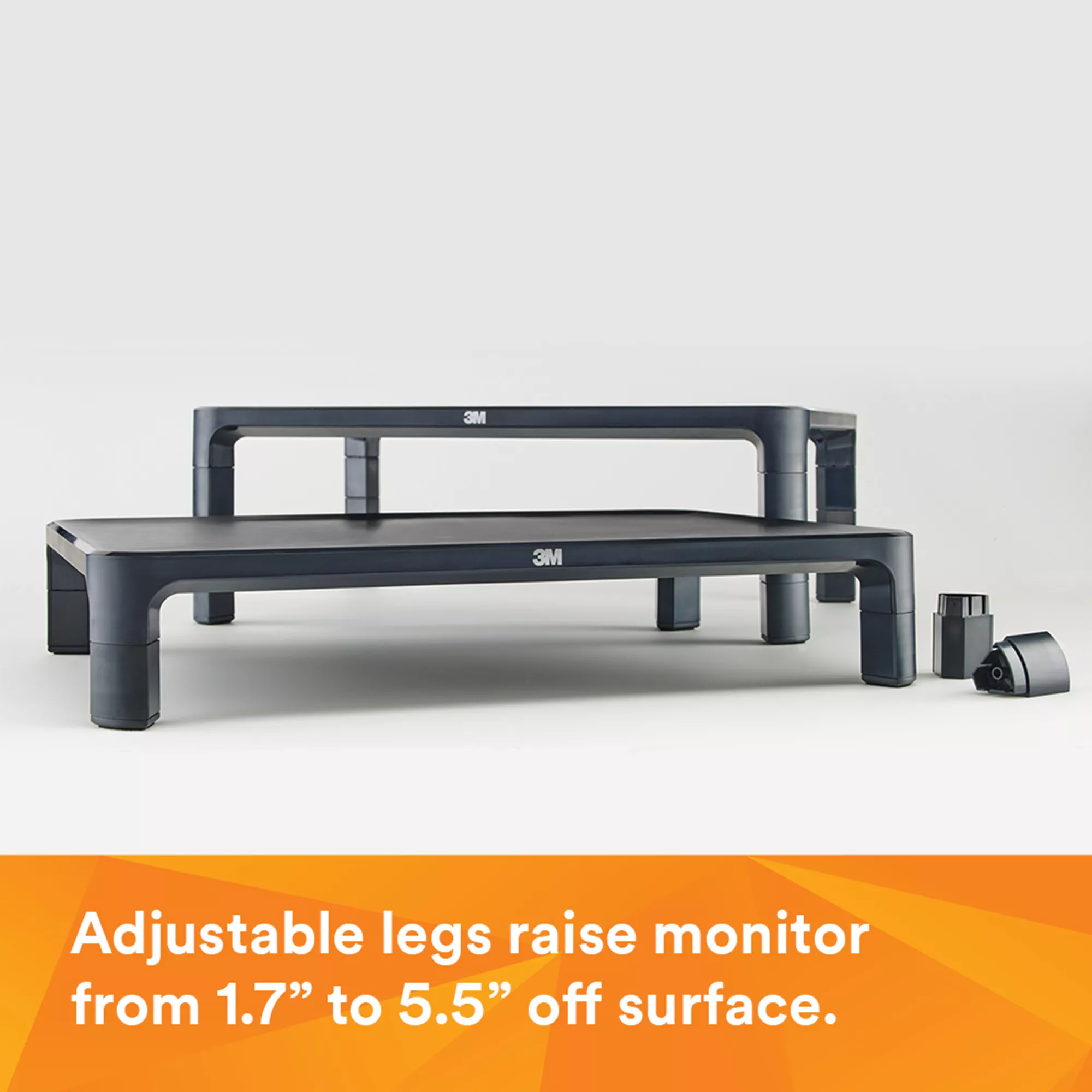 SKU 7100083179 | 3M™ Adjustable Monitor Stand MS85B