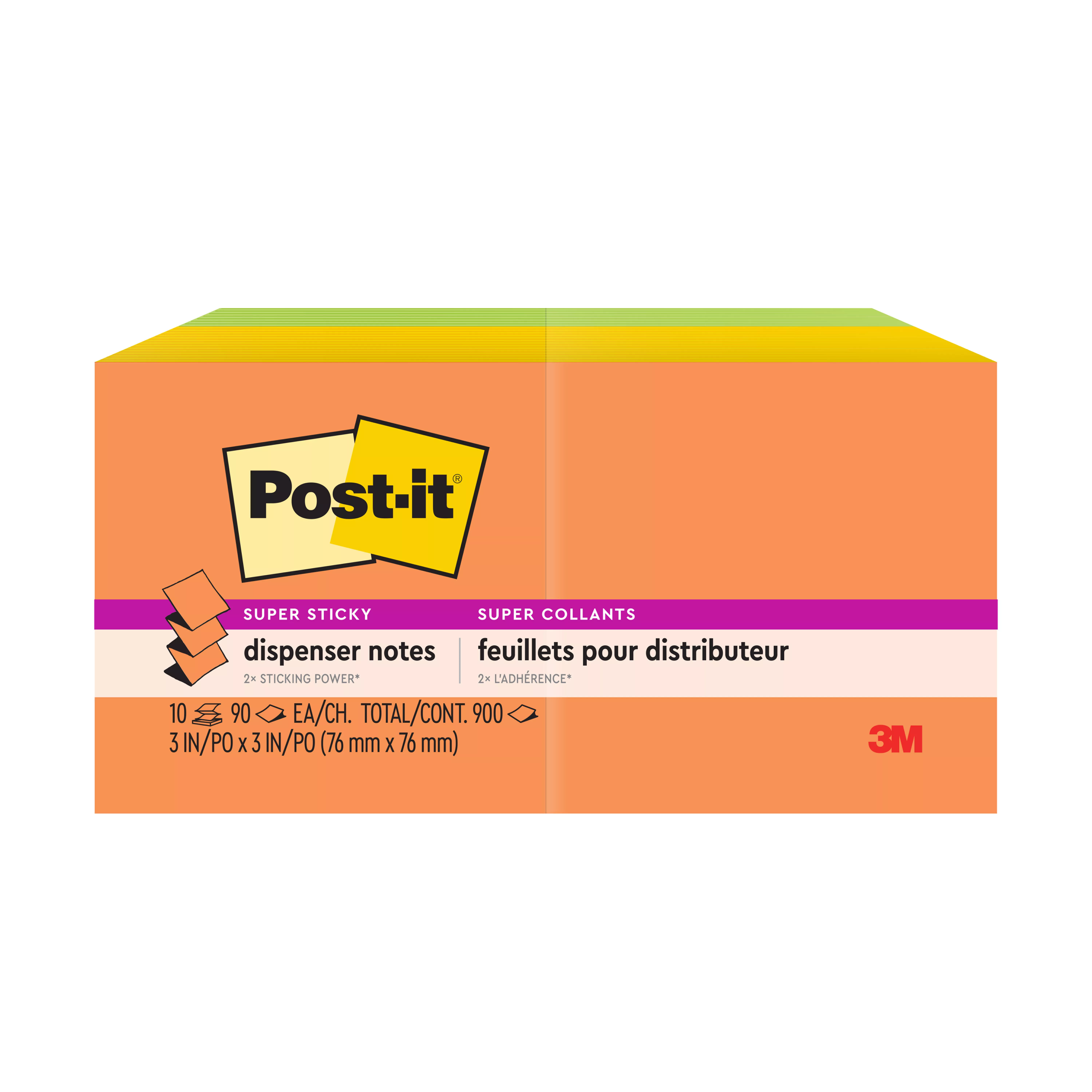 SKU 7010333593 | Post-it(R) Super Sticky Dispenser Pop-up Notes R330-SSAU-ALT