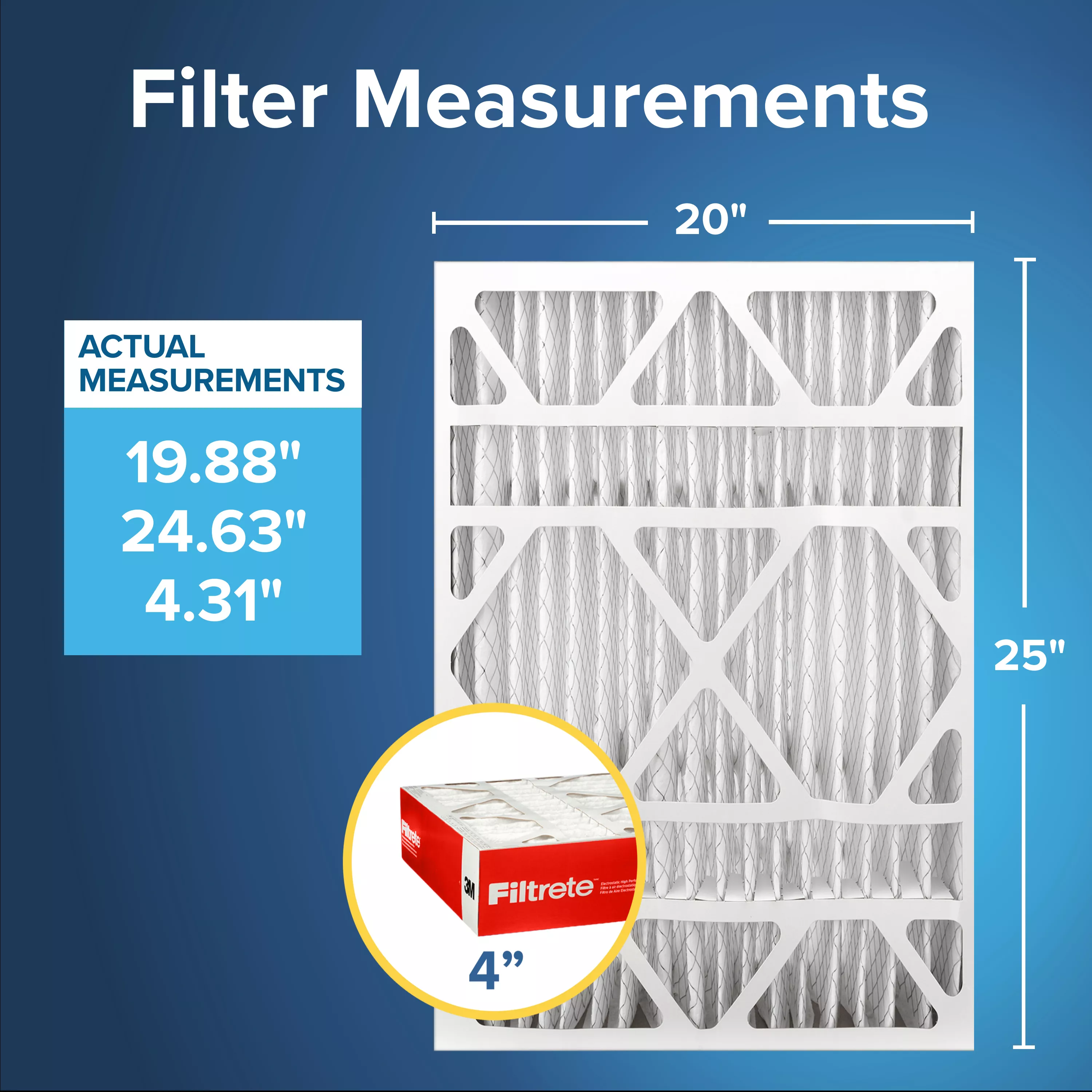 UPC 00076308870928 | Filtrete™ Electrostatic Deep Pleat Air Filter 1000 MPR NADP03-4IN-4