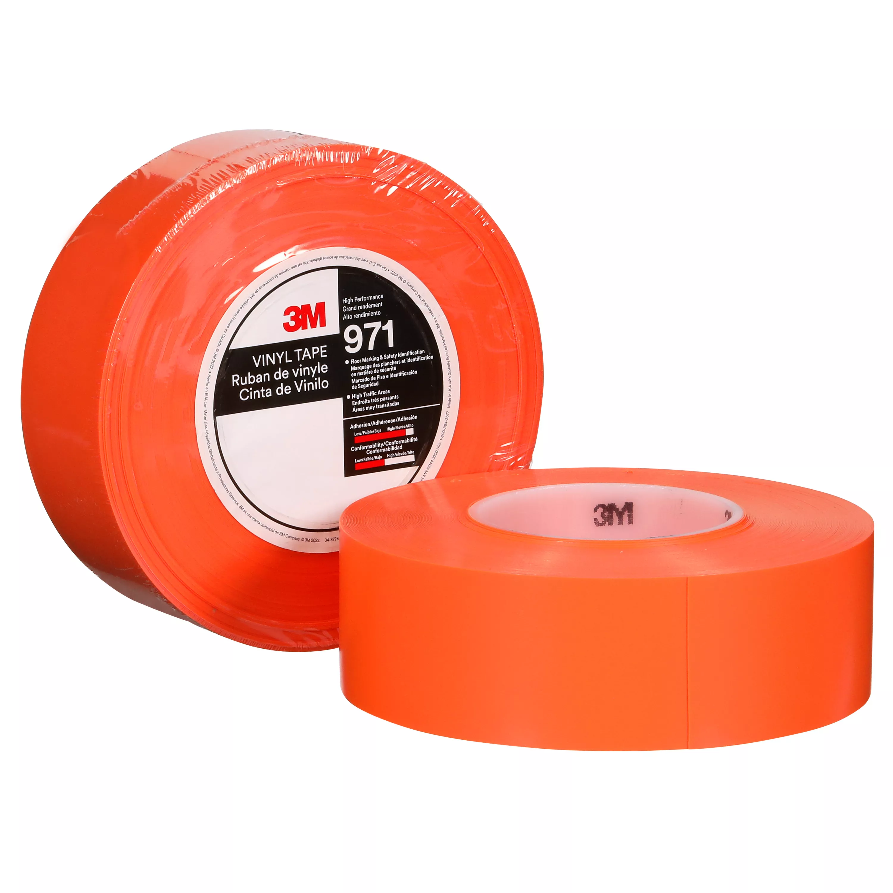 SKU 7100260621 | 3M™ Durable Floor Marking Tape 971